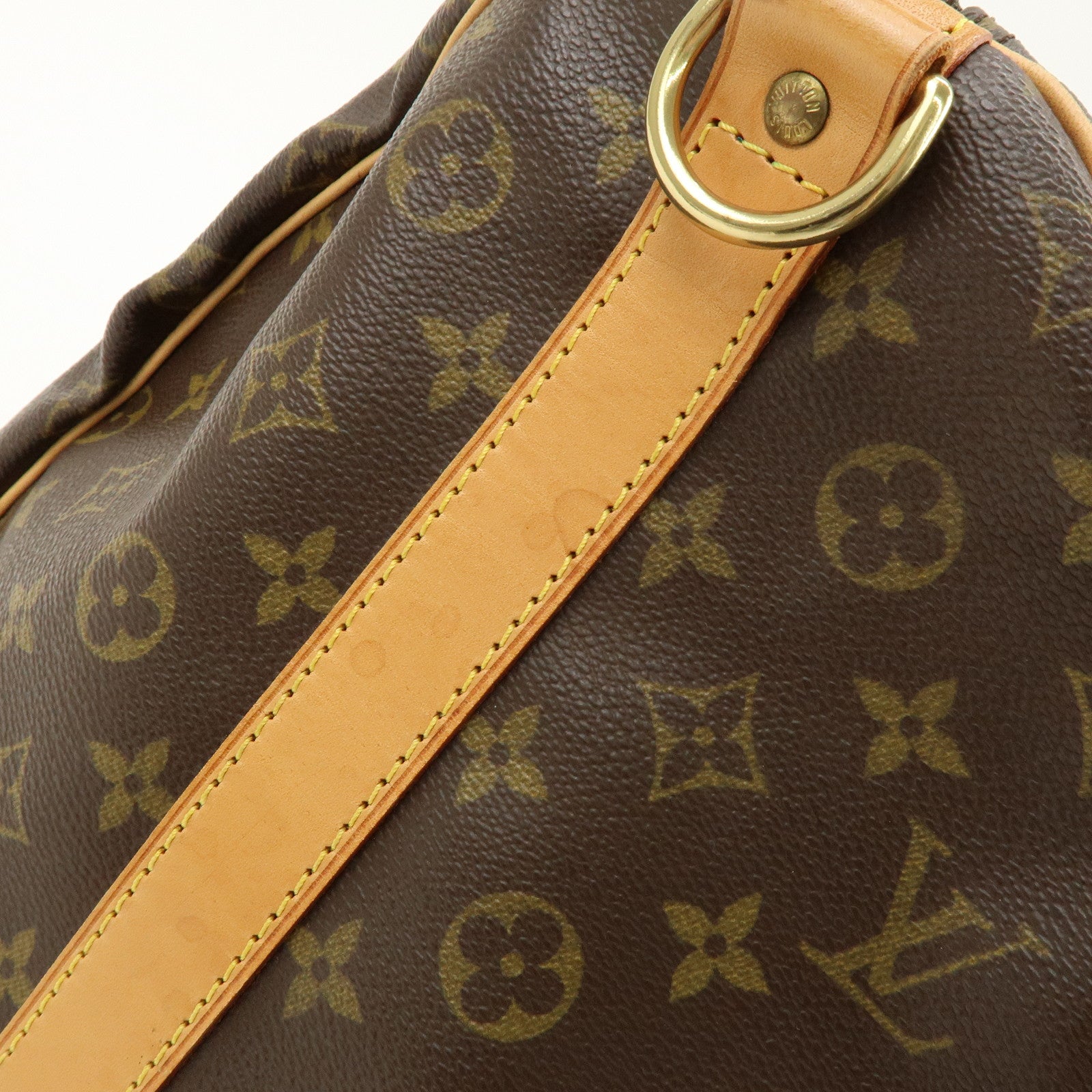 Louis Vuitton Monogram Keep All Bandouliere 55 Boston Bag M41414