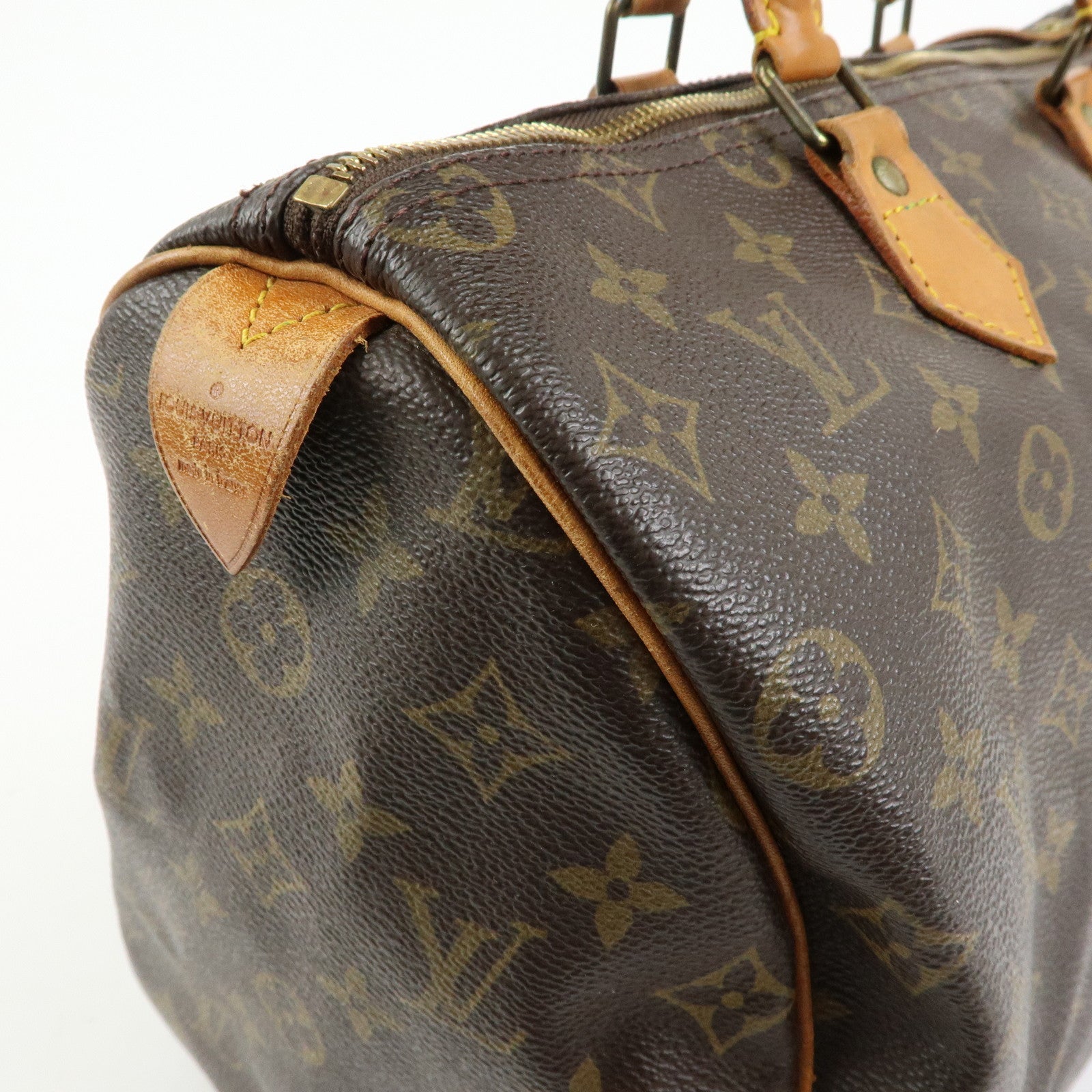 Louis Vuitton Monogram Speedy 35 Boston Bag Hand Bag M41524