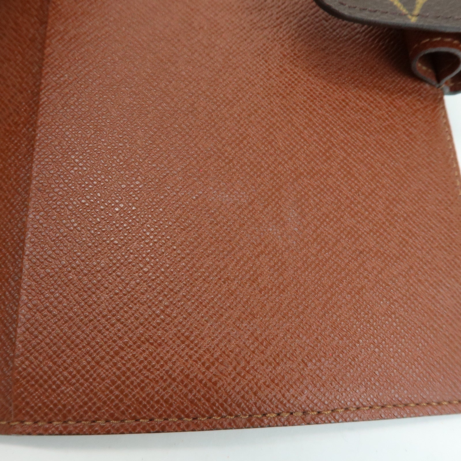 Louis Vuitton Monogram Agenda MM Planner Cover Brown R20105