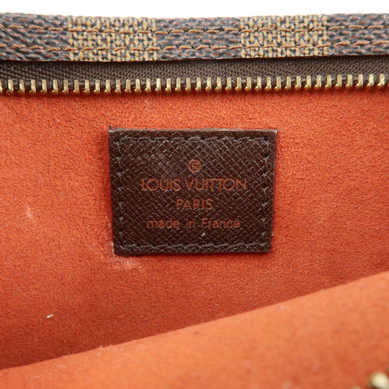 Louis Vuitton Damier Ebene Canvas Marais Bucket Pouch Cosmetic Case