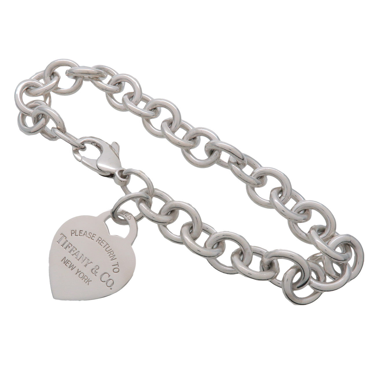 Tiffany & Co Return to Tiffany Heart Tag Bracelet SV925 Silver
