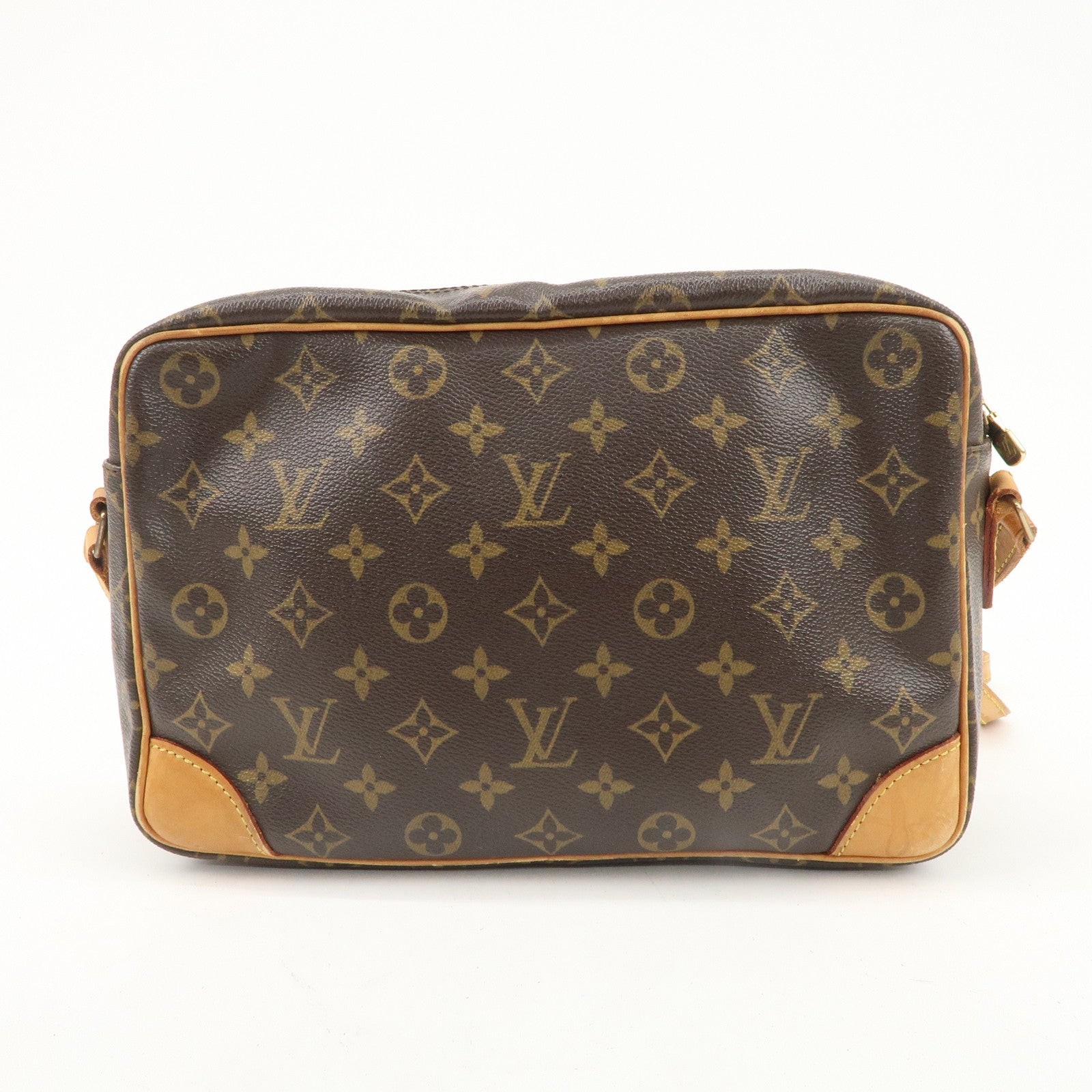 Louis Vuitton Monogram Trocadero 27 Shoulder Bag Brown M51274 Used
