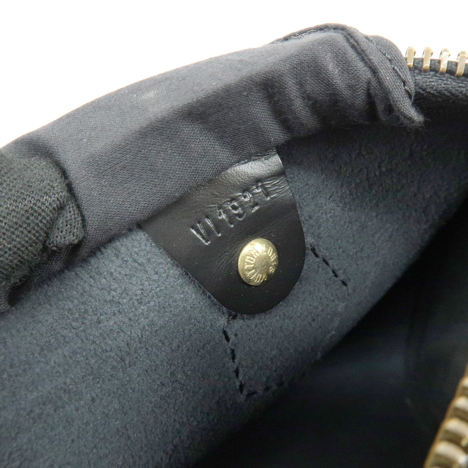 Louis Vuitton Epi Speedy 25 Hand Bag Boston Bag Noir M59032