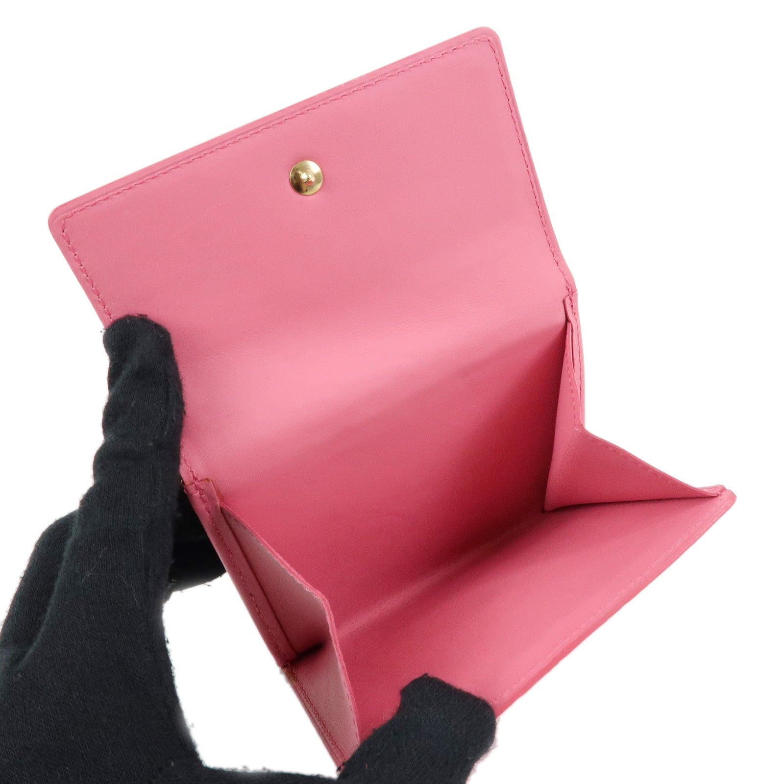 Louis Vuitton Vernis Porte Monnaie Billets Cartes Credit M9139F