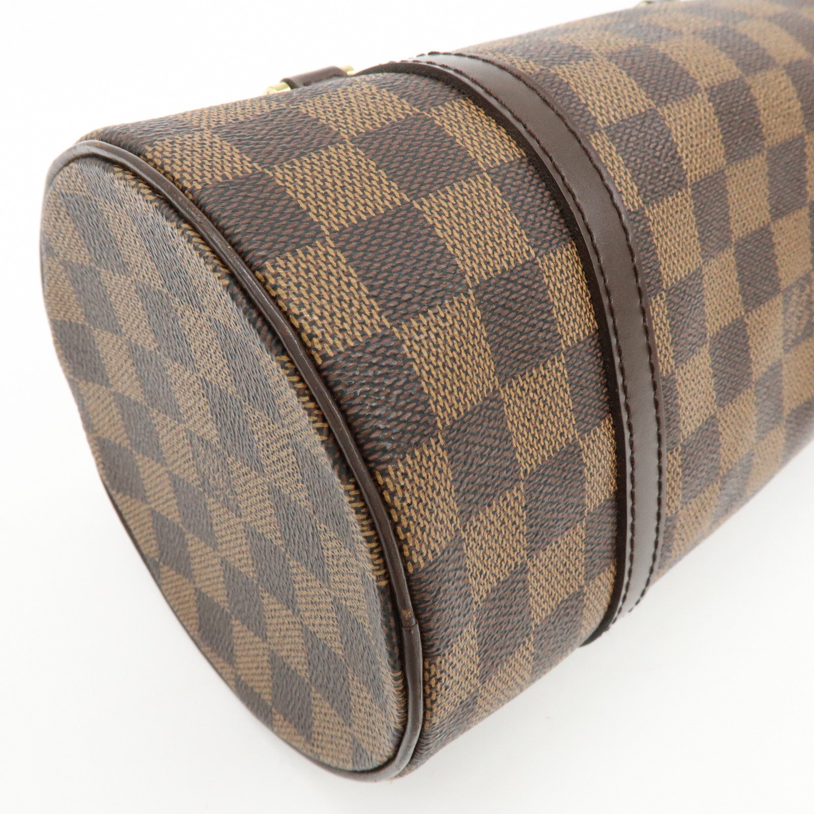 Louis Vuitton Damier Ebene Papillon 26 Hand Bag Brown N51304