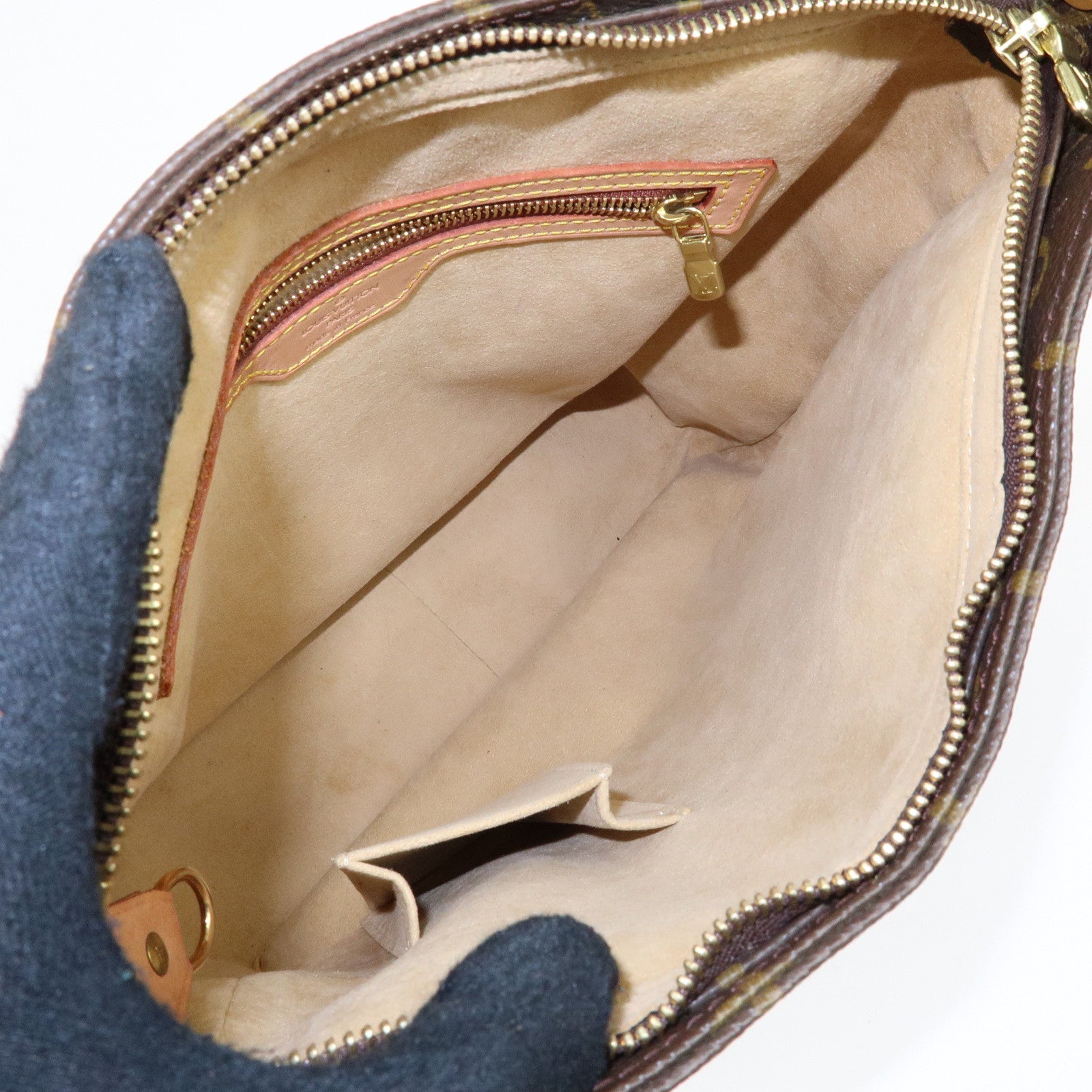 Louis Vuitton Monogram Looping GM Shoulder Bag Brown M51145