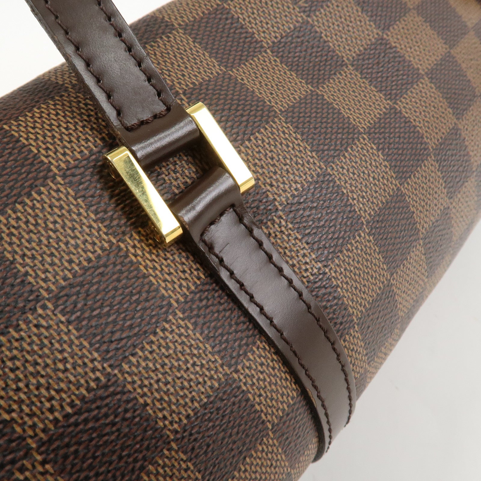 Louis Vuitton Damier Ebene Papillon 26 Hand Bag Brown N51304