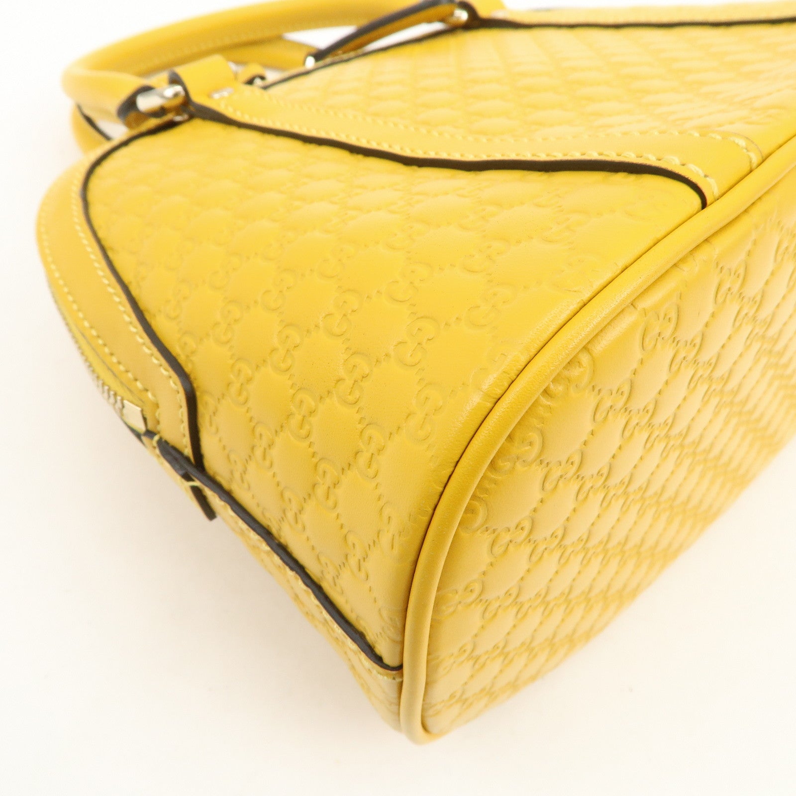 GUCCI Micro Guccissima Leather 2WayBag Hand Bag Shoulder Bag 449654