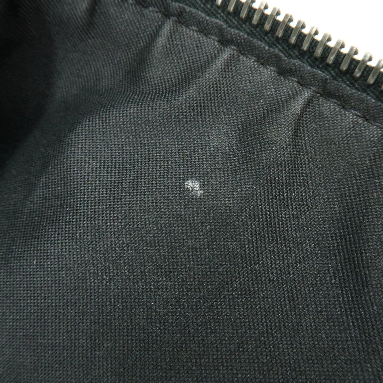 FENDI Zucca Canvas Leather Shoulder Bag Brown Black 7VA003