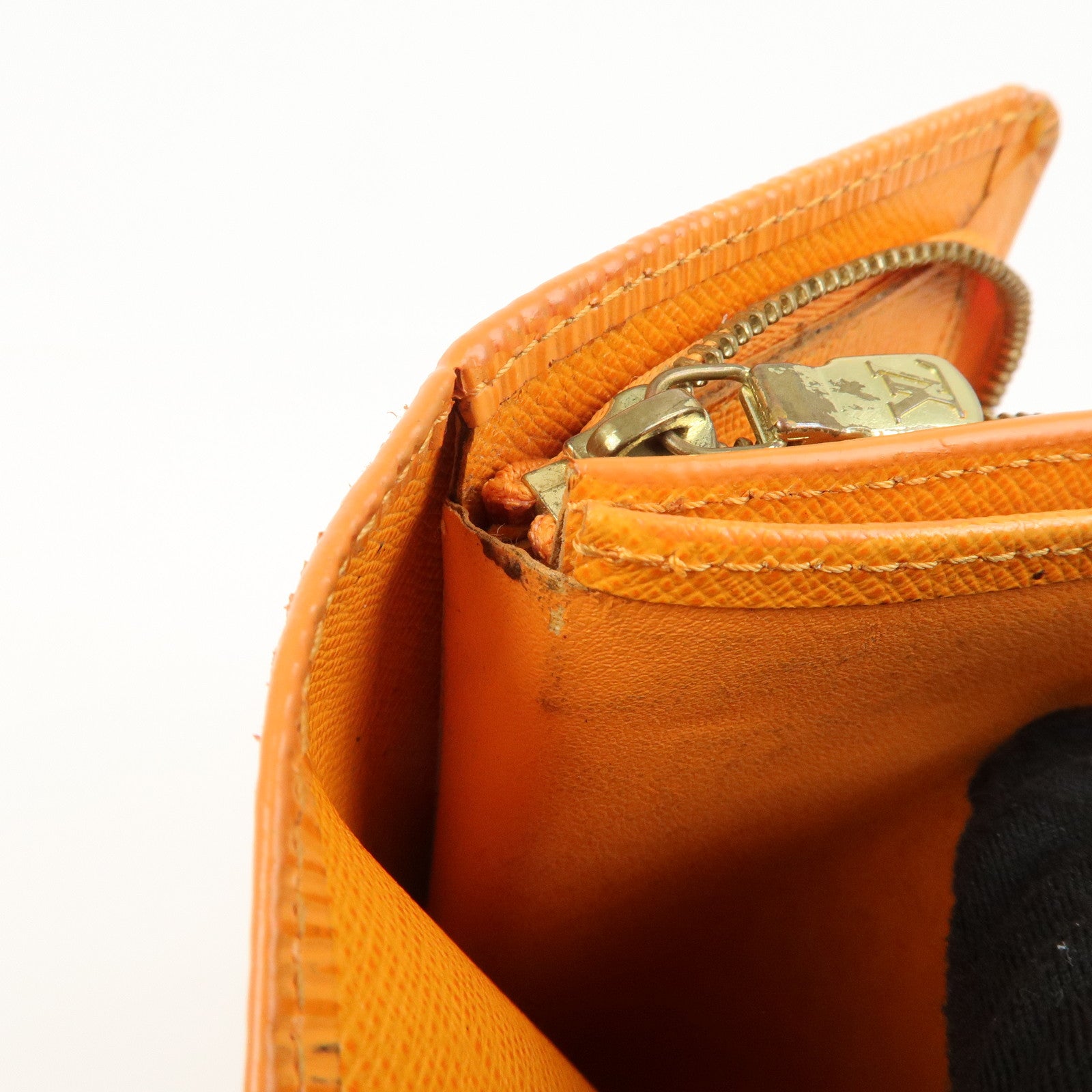 Louis Vuitton Epi Leather Porte Monnaie Billet Tresor Wallet M6350H