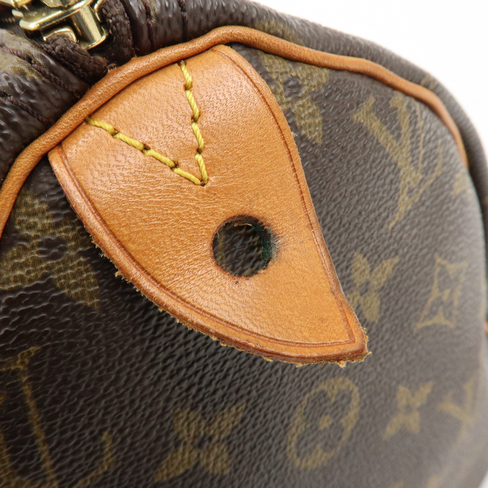 Louis Vuitton Monogram Speedy 30 Boston Bag Hand Bag Brown M41526