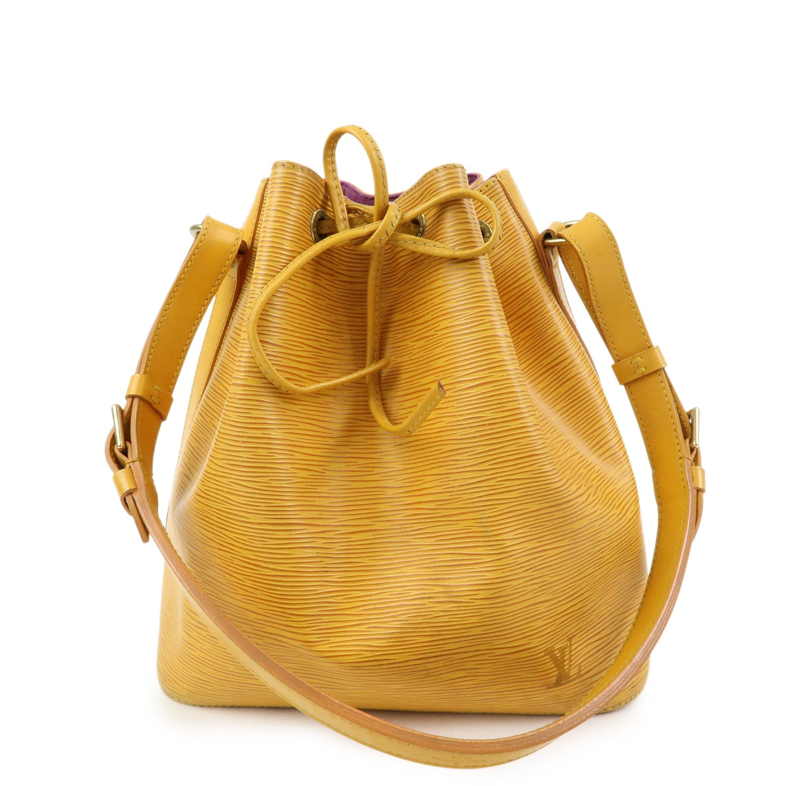 Louis Vuitton Epi Petit Noe Shoulder Bag Tassili Yellow M44109