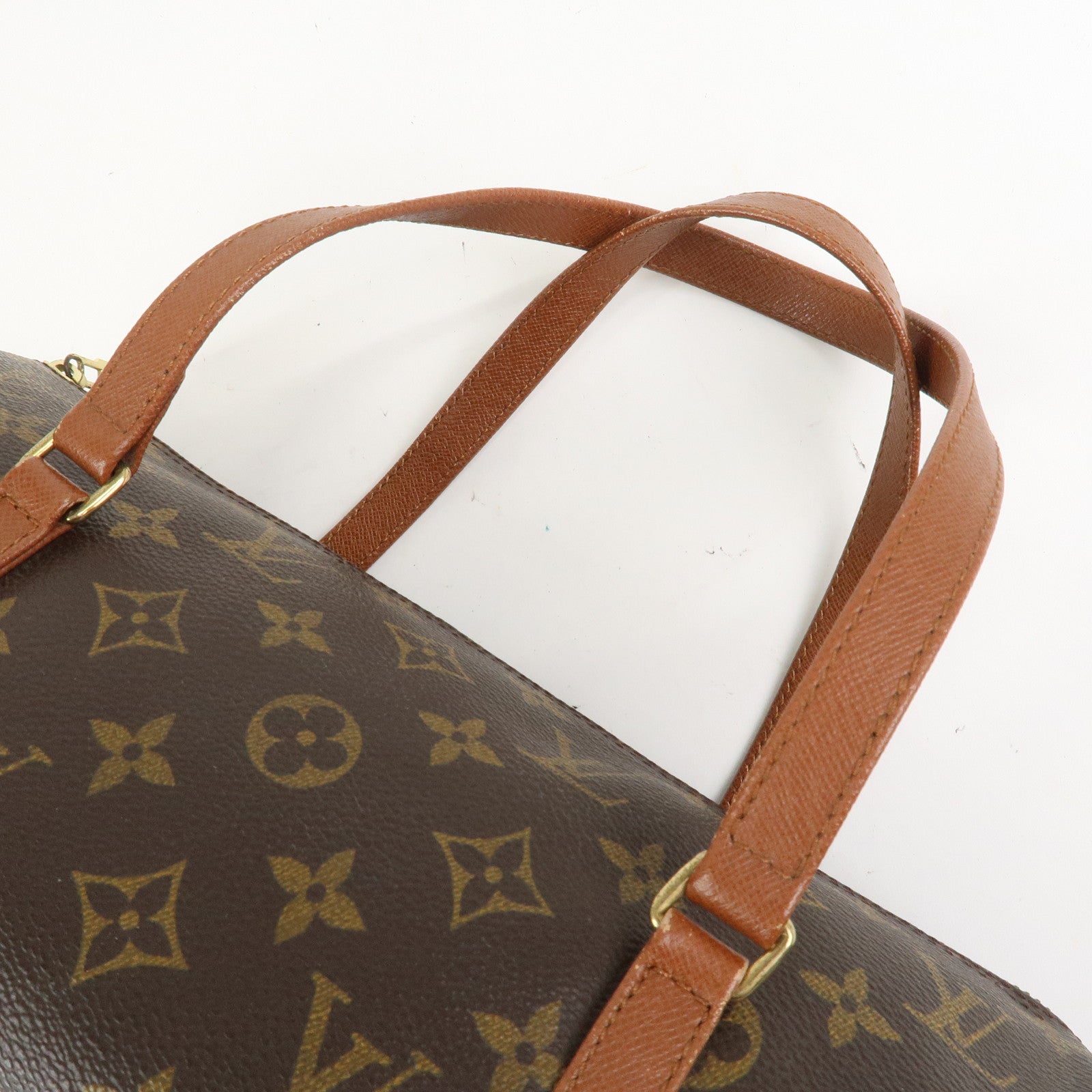 Louis Vuitton Monogram Papillon 30 Hand Bag Brown M51365