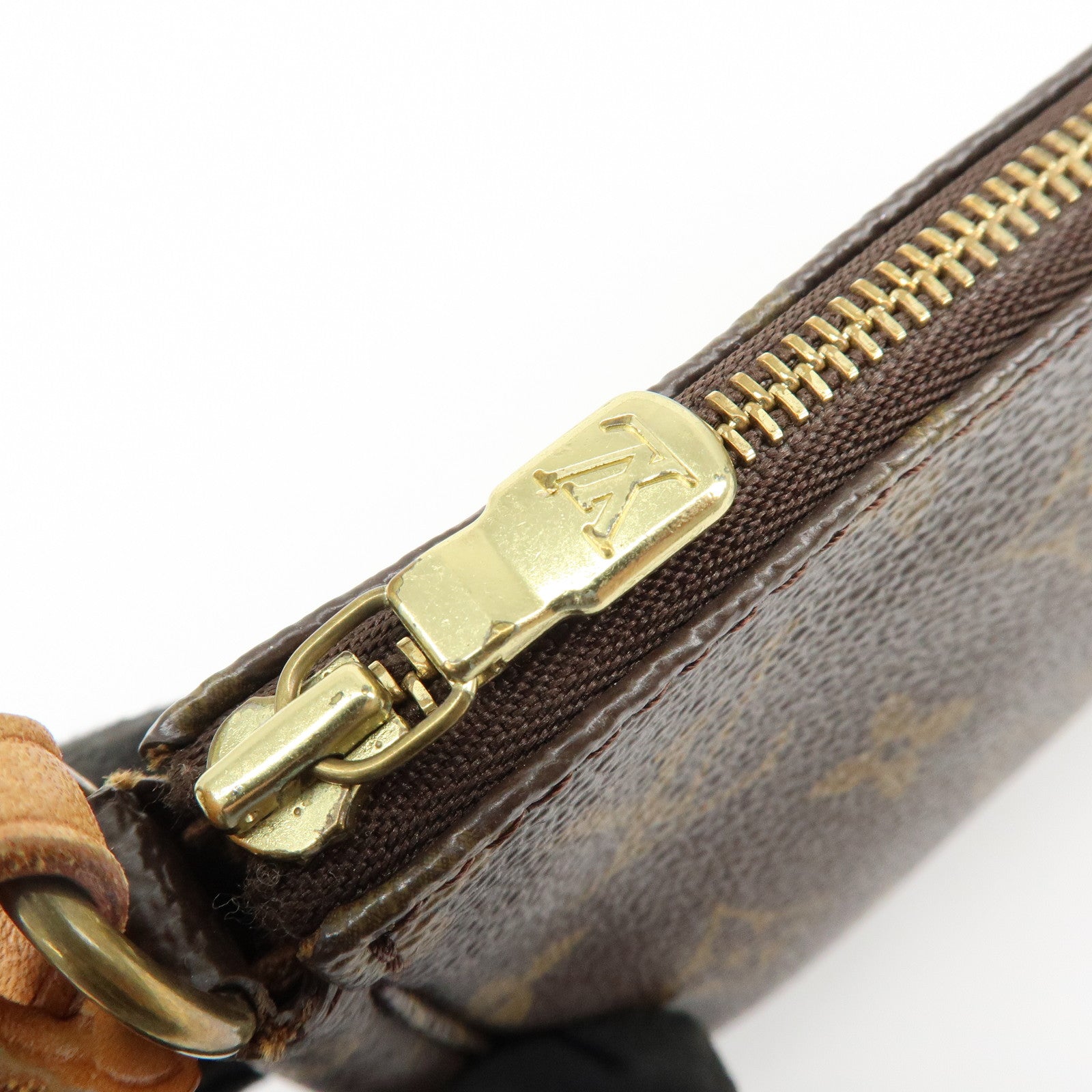 Louis Vuitton Monogram Pochette Accessoires Pouch Hand Bag M51980