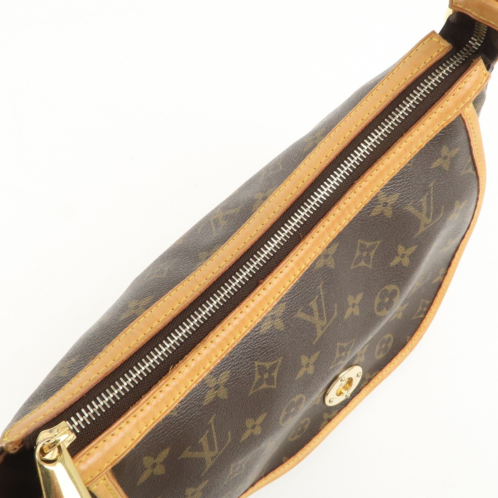 Louis Vuitton Monogram Tolum PM Shoulder Bag Hand Bag Brown M40076