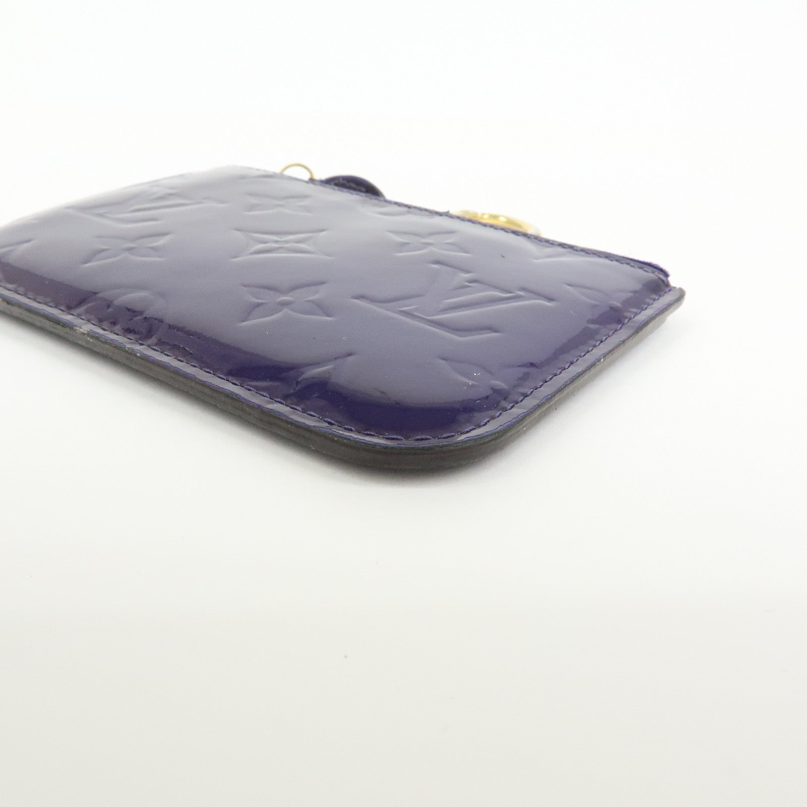 Louis Vuitton Monogram Vernis Pochette Cles NM Coin Case M90311