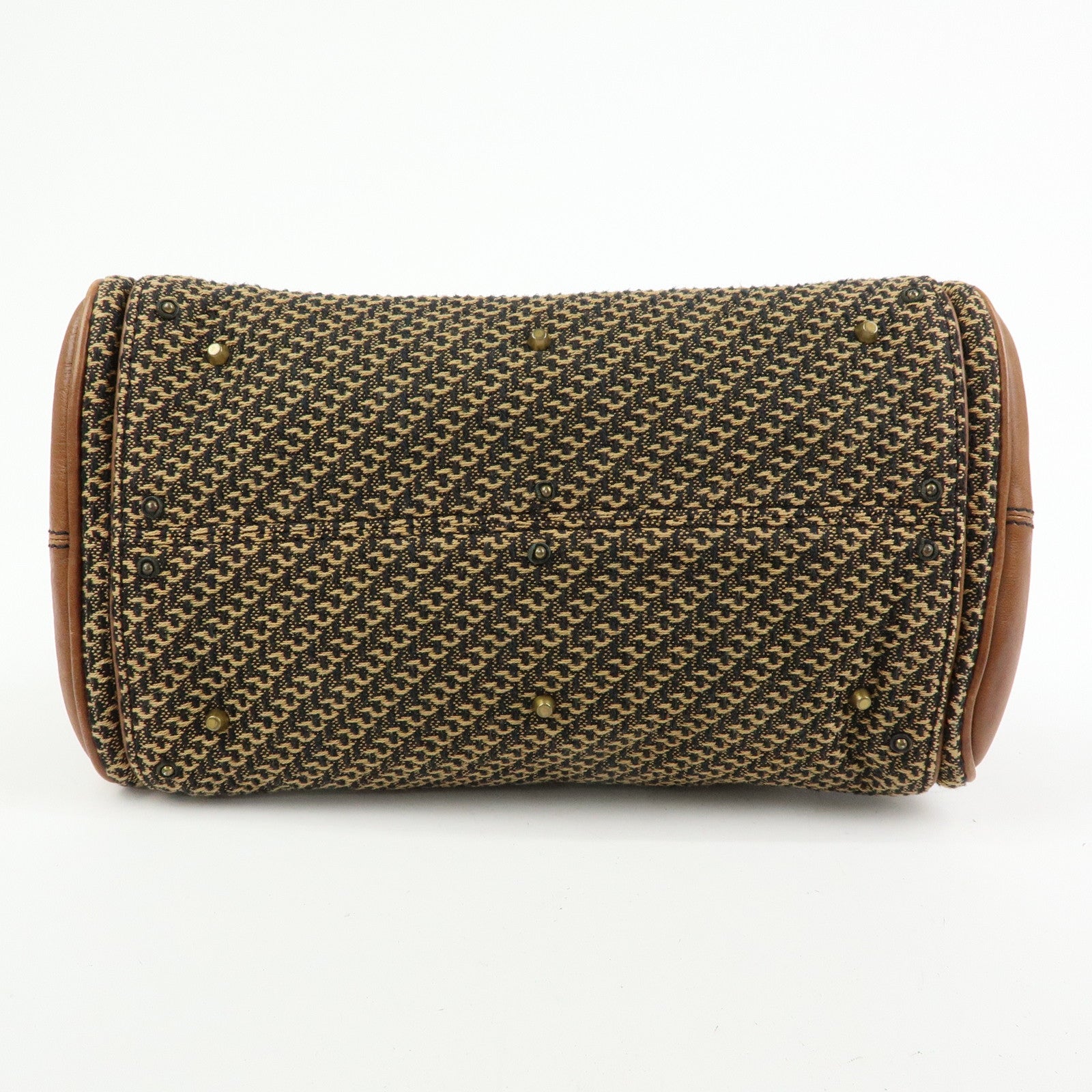 Chloe Paddington Medium Jacquard Leather Hand Bag Brown