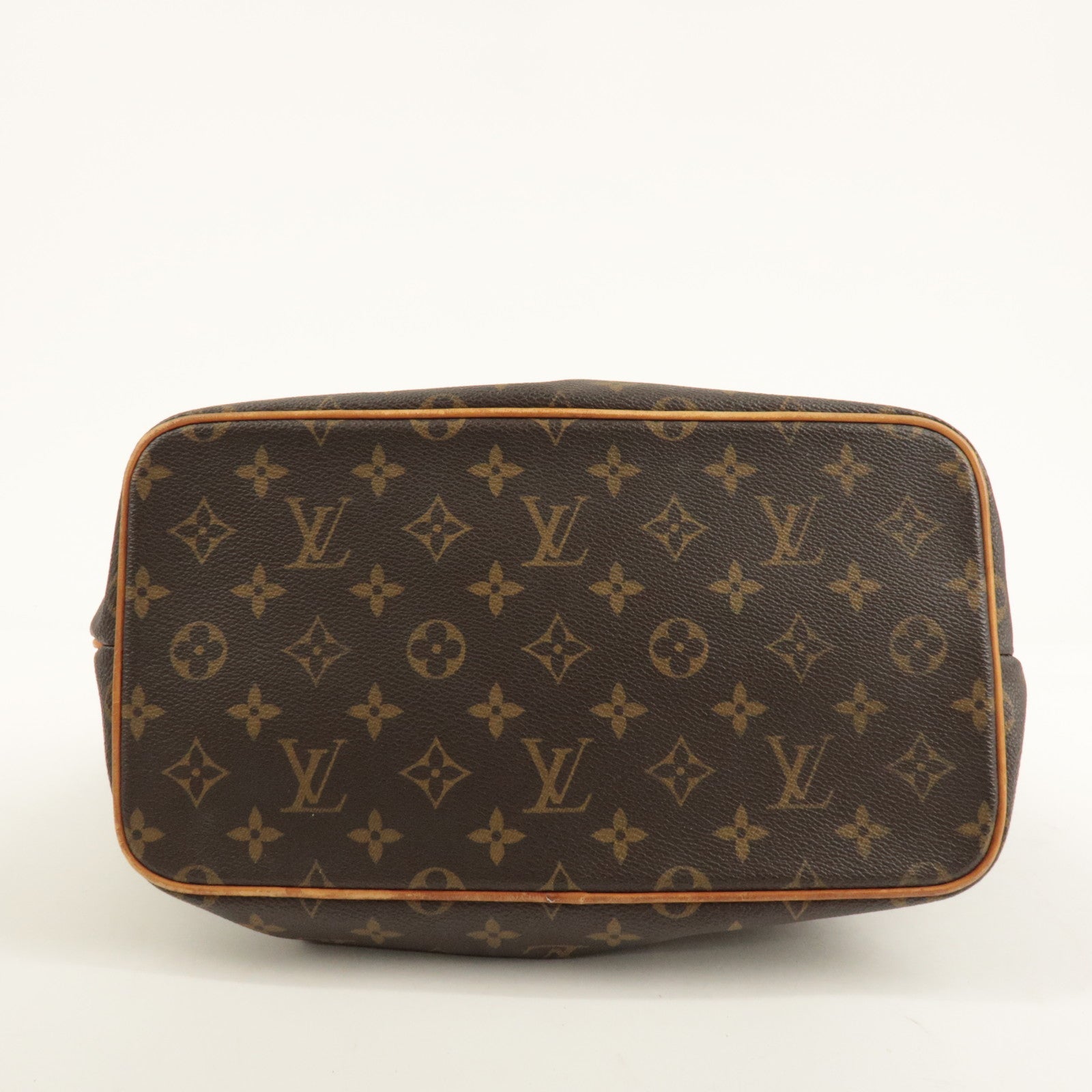 Louis Vuitton Monogram Palermo PM 2Way Hand Bag Brown M40145