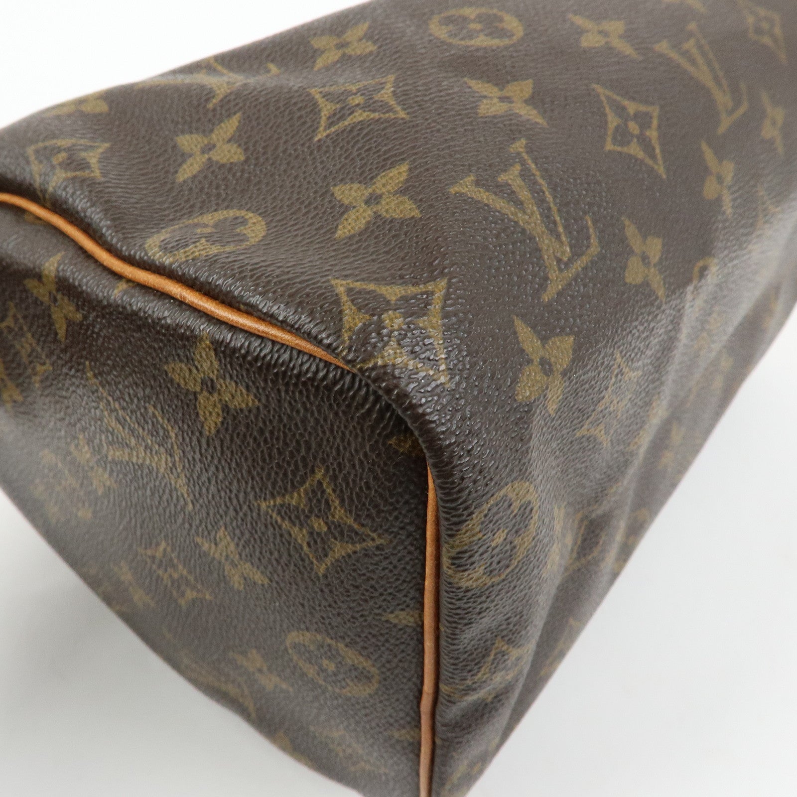 Louis Vuitton Monogram Speedy 25 Boston Bag Hand Bag Brown M41528