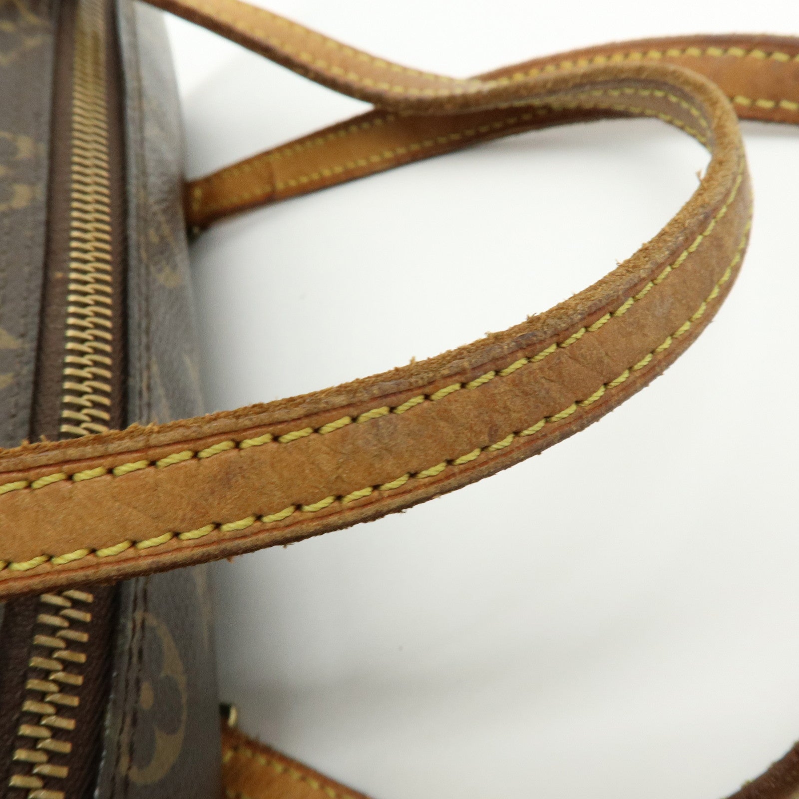 Louis Vuitton Monogram Papillon 26 Hand Bag Brown M51386