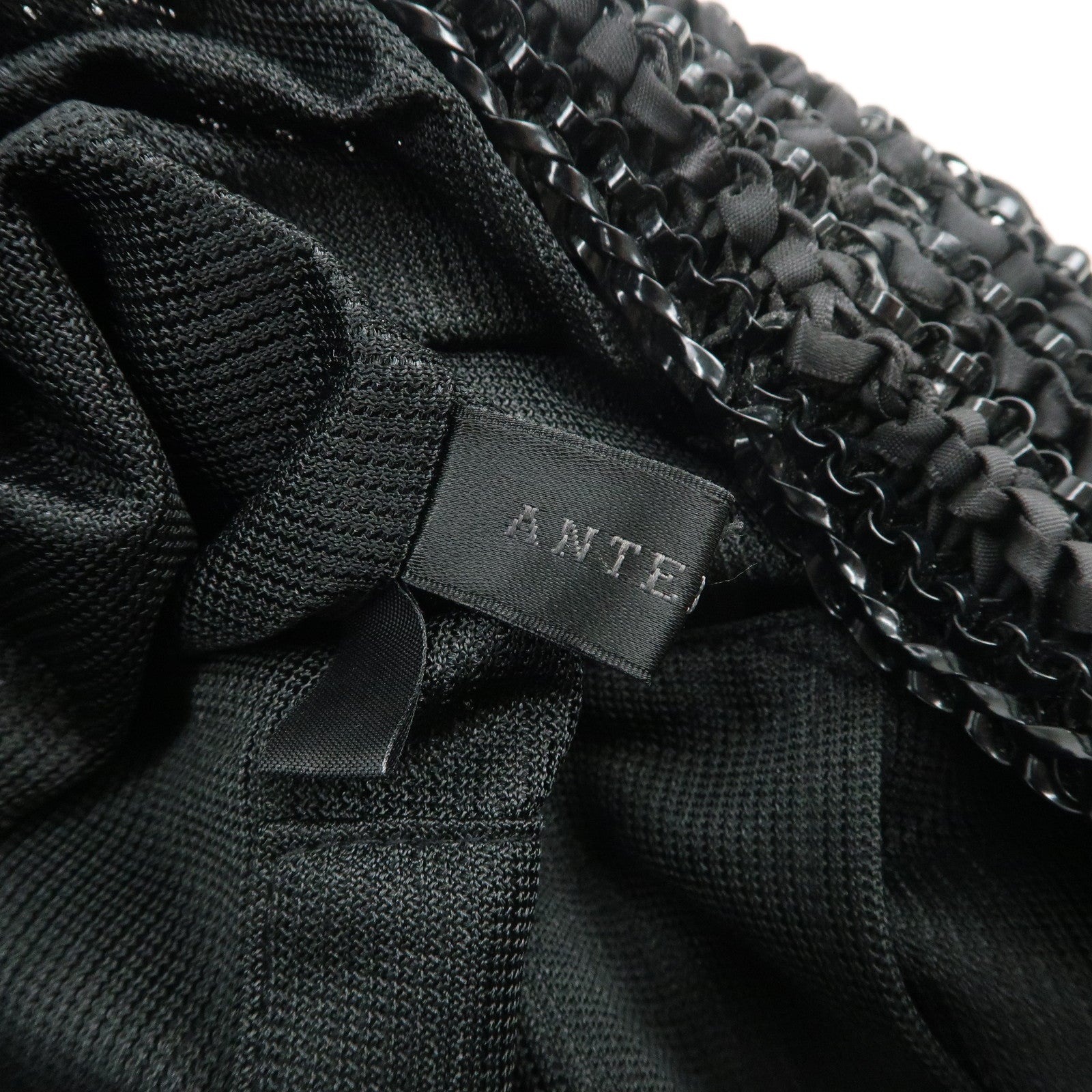 ANTEPRIMA LUCCHETTO Turn Lock Logo PVC Nylon Tote Bag Wire Bag