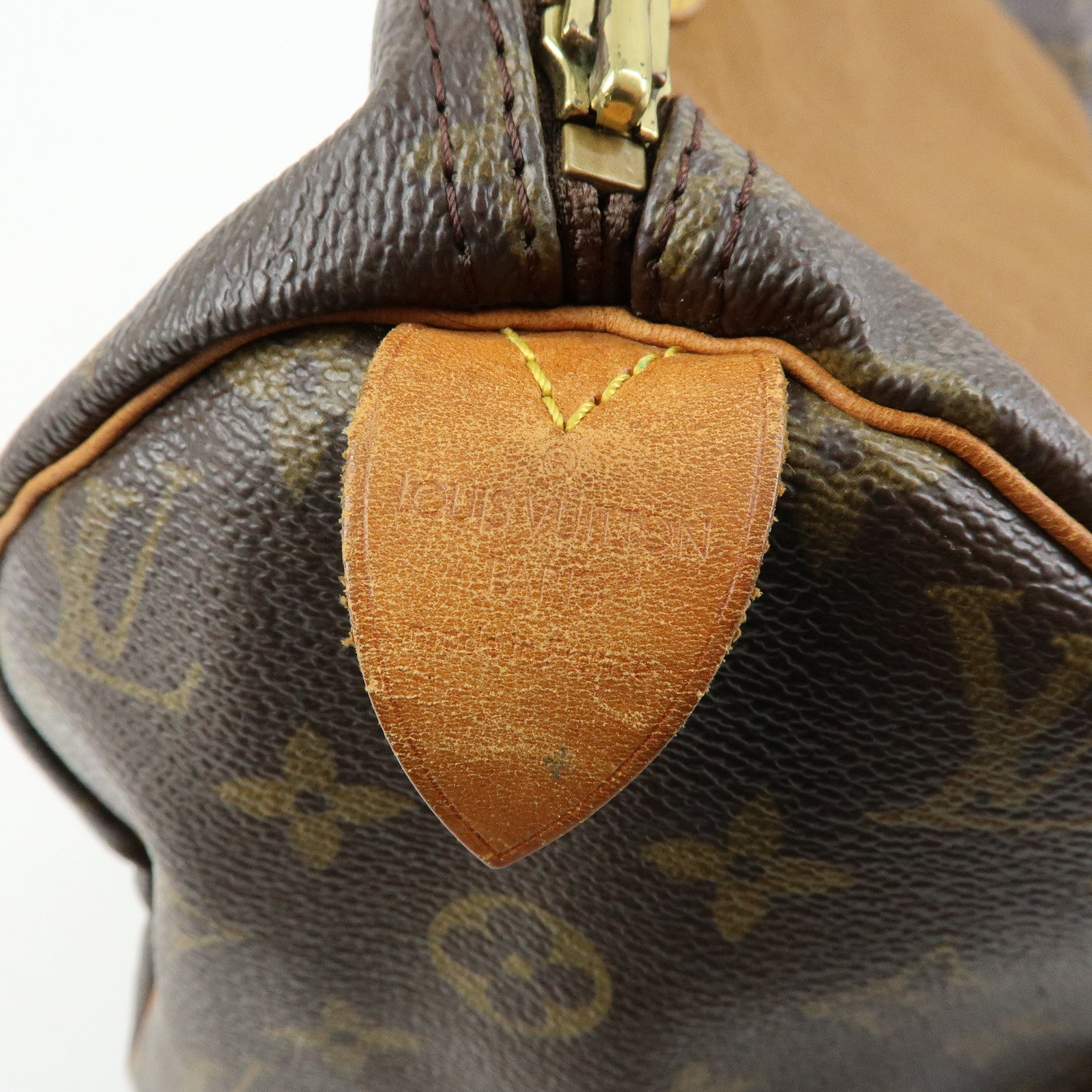 Louis Vuitton Monogram Speedy 30 Boston Bag Hand Bag Brown M41526