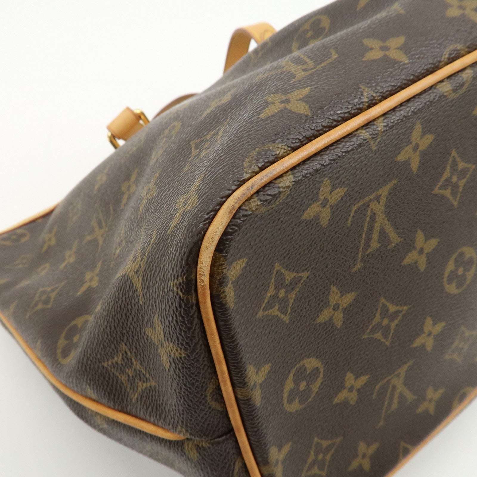 Louis Vuitton Monogram Palermo PM 2Way Hand Bag Brown M40145