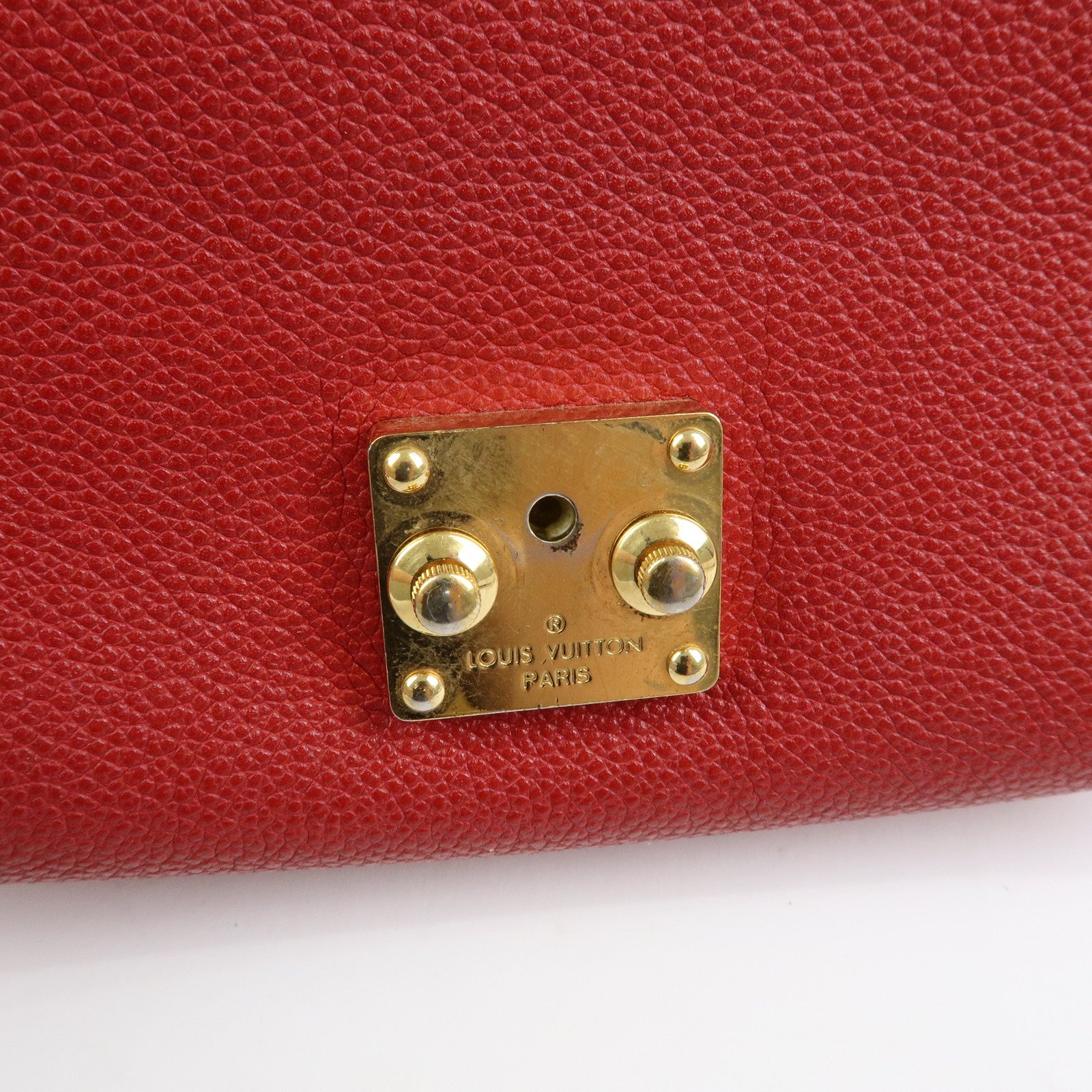 Louis Vuitton Monogram Empreinte Saint Germain BB Cerise M94553