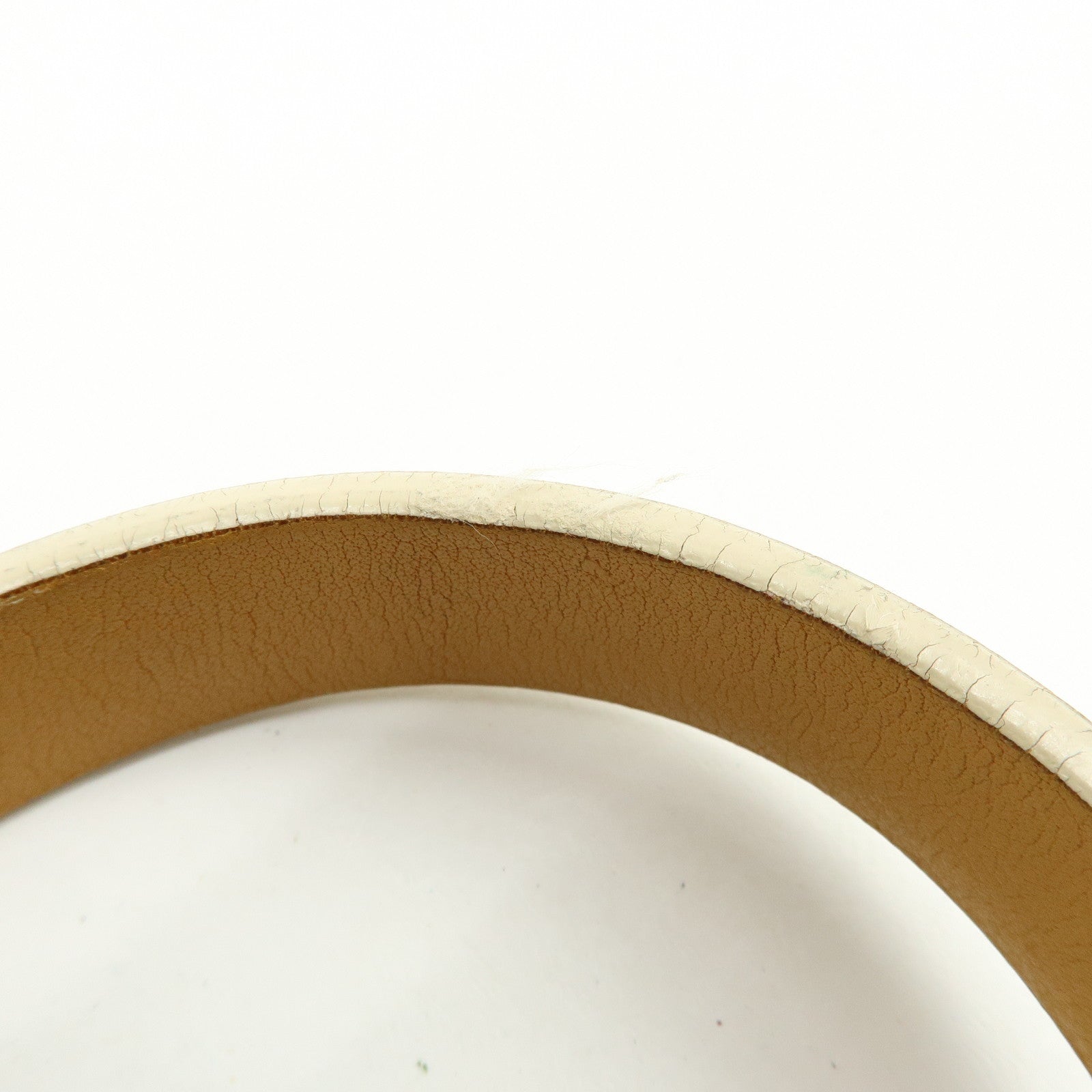 LOEWE Leather Shoulder Bag Hand Bag Light Brown