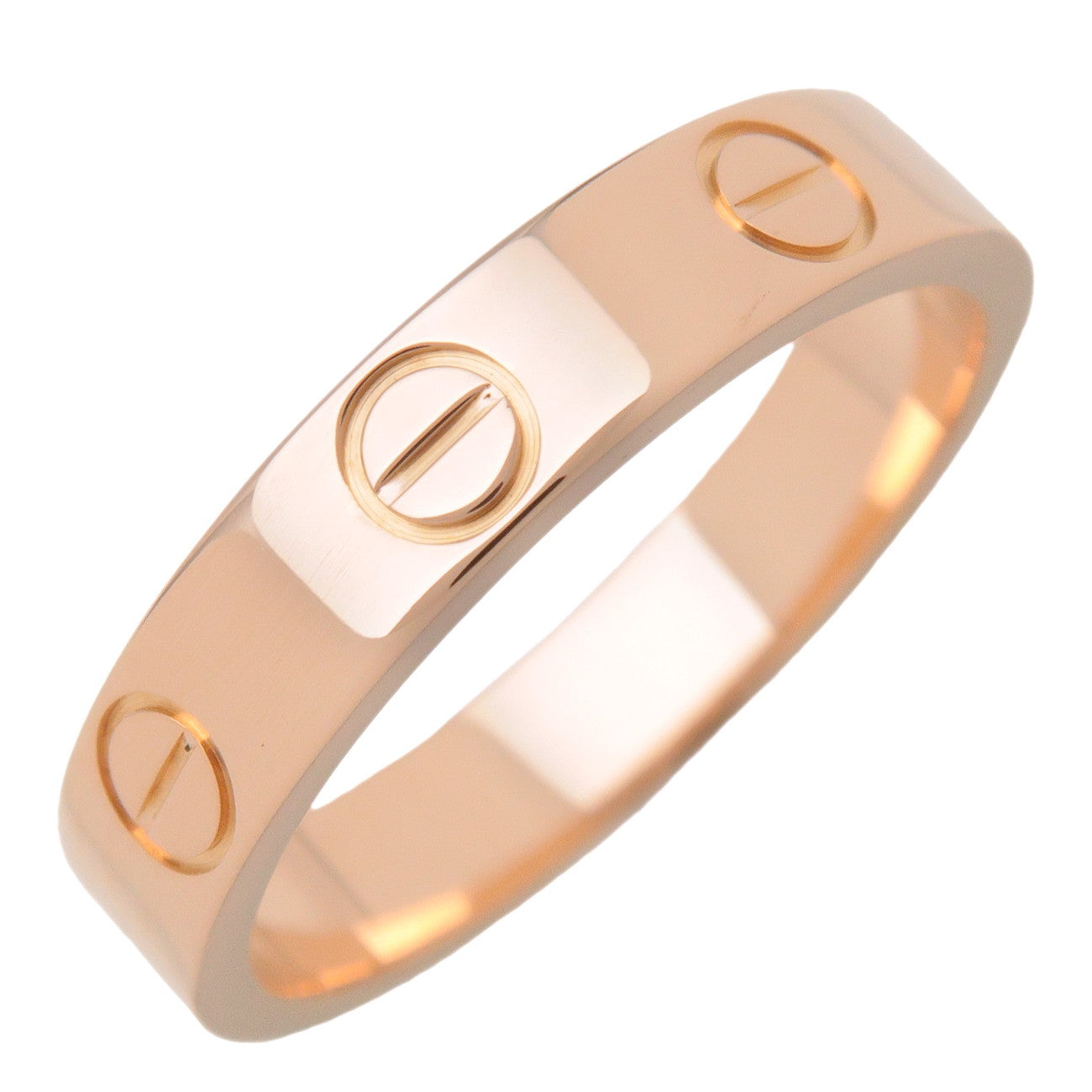 Cartier Mini Love Ring K18 750PG Rose Gold #49 US5 EU49 HK10.5