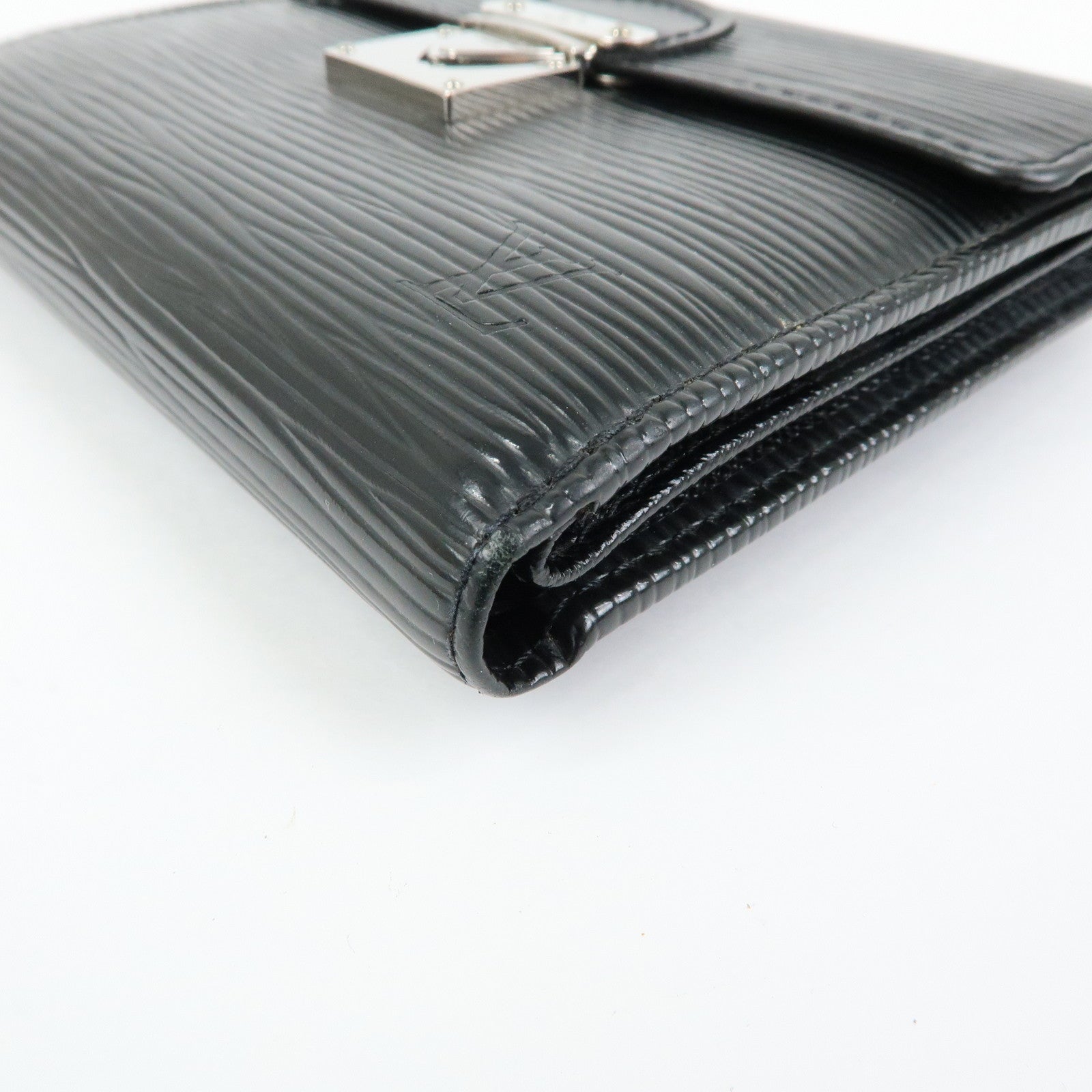 Louis Vuitton Epi Portefeuille Koala Compact Wallet Noir M58012