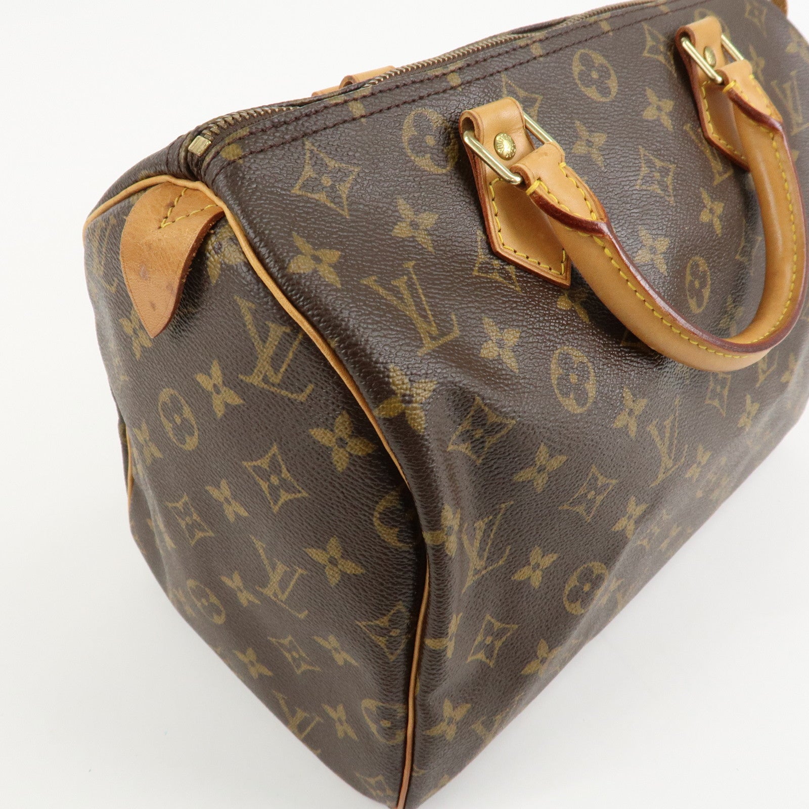 Louis Vuitton Monogram Speedy 30 Hand Bag Boston Bag M41526 Used