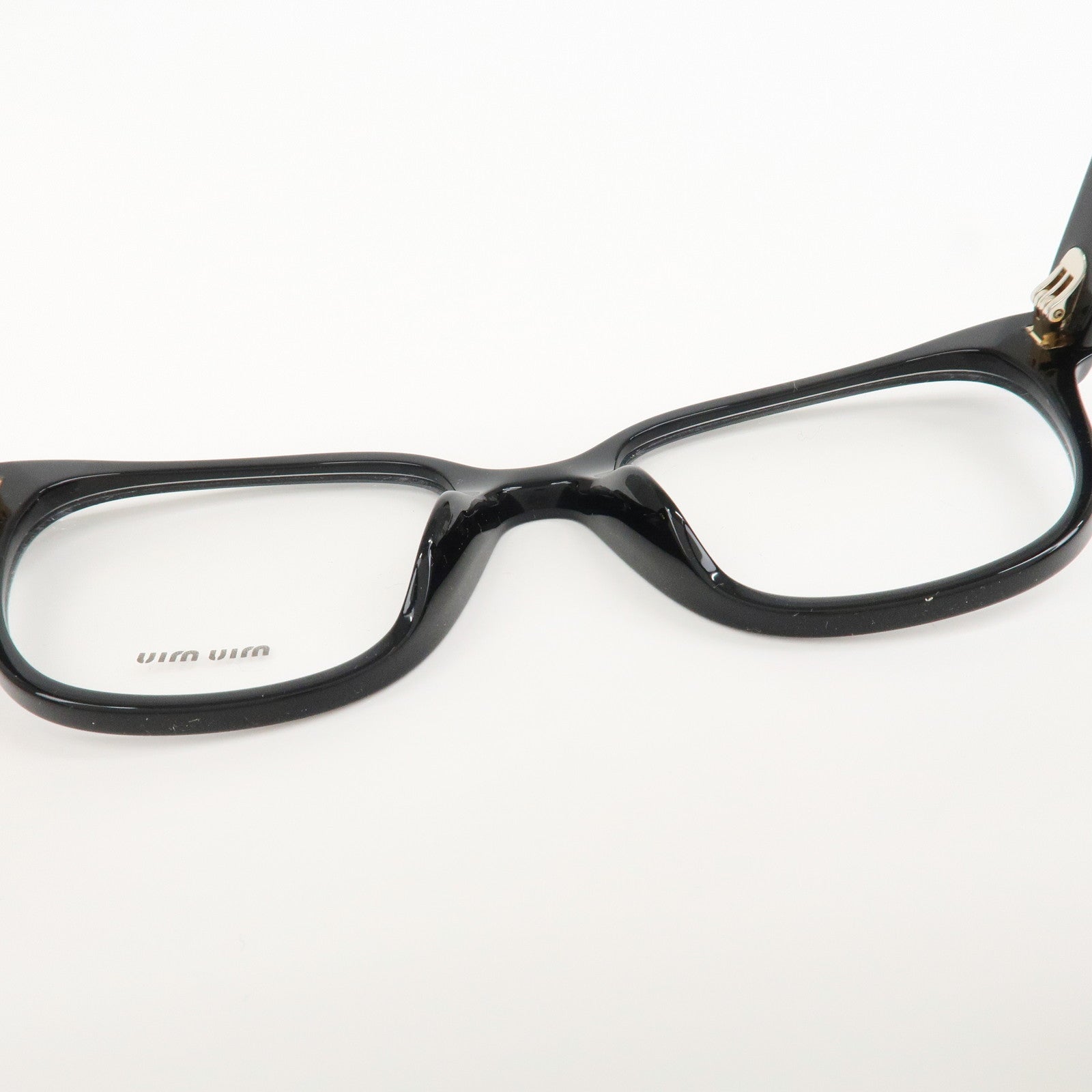 MIU MIU Plastic Sunglasses VMU 02V 54□19 1AB-101 145 Black