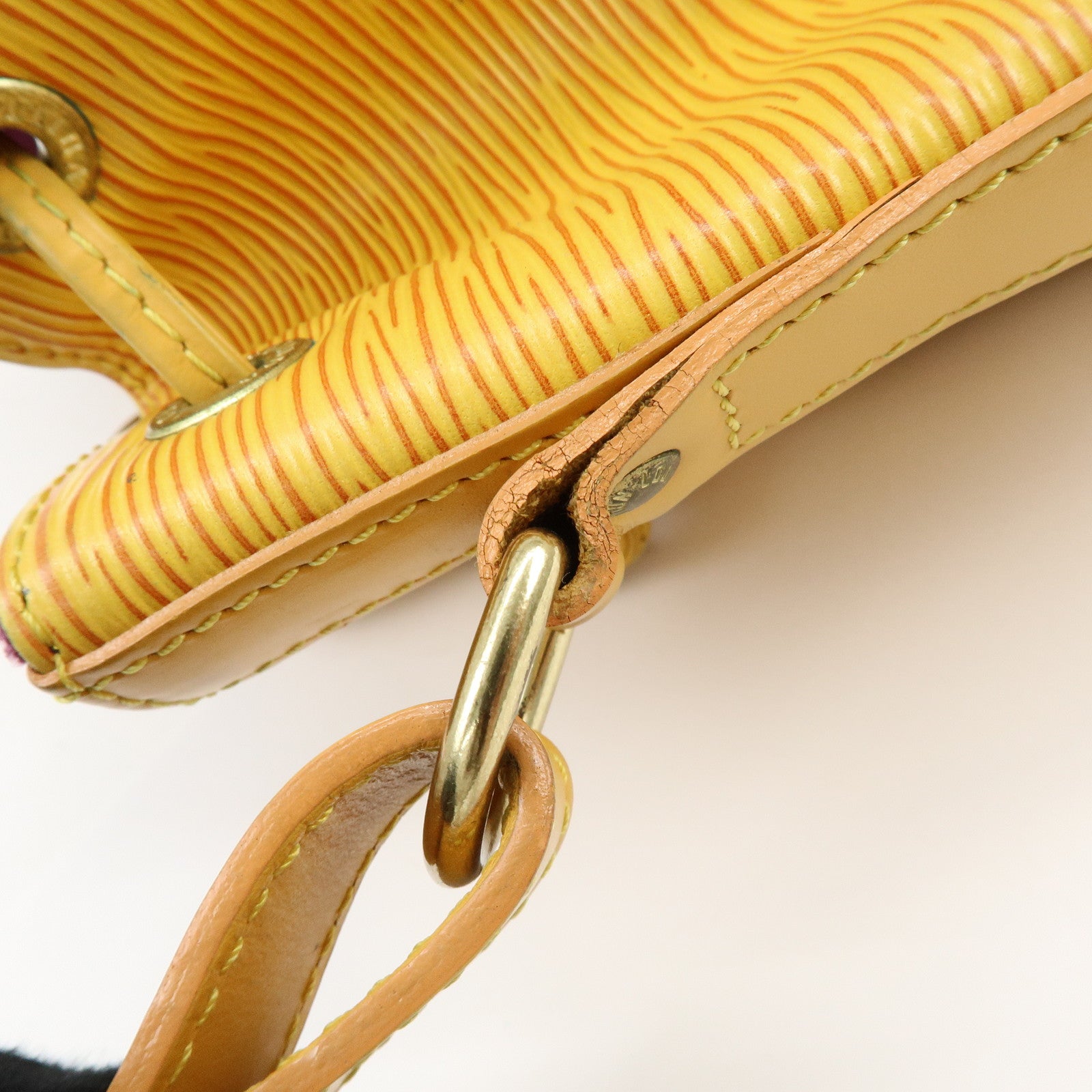 Louis Vuitton Epi Petit Noe Shoulder Bag Tassili Yellow M44109