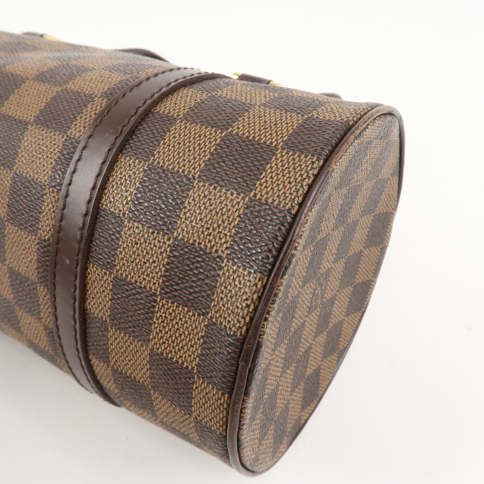 Louis Vuitton Damier Ebene Papillon 26 Hand Bag Brown N51304