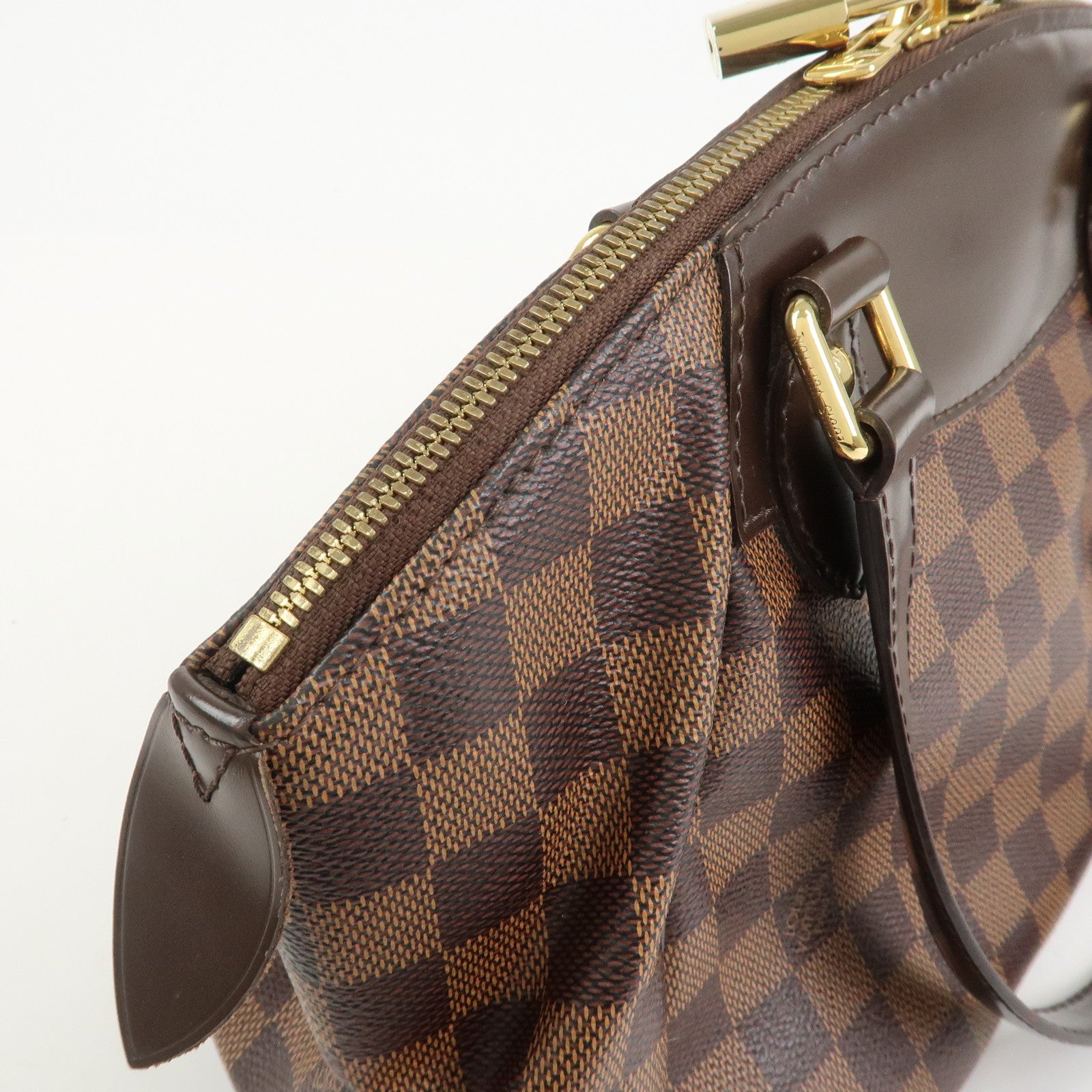 Louis Vuitton Damier Canvas Verona PM Hand Bag Ebene N41117