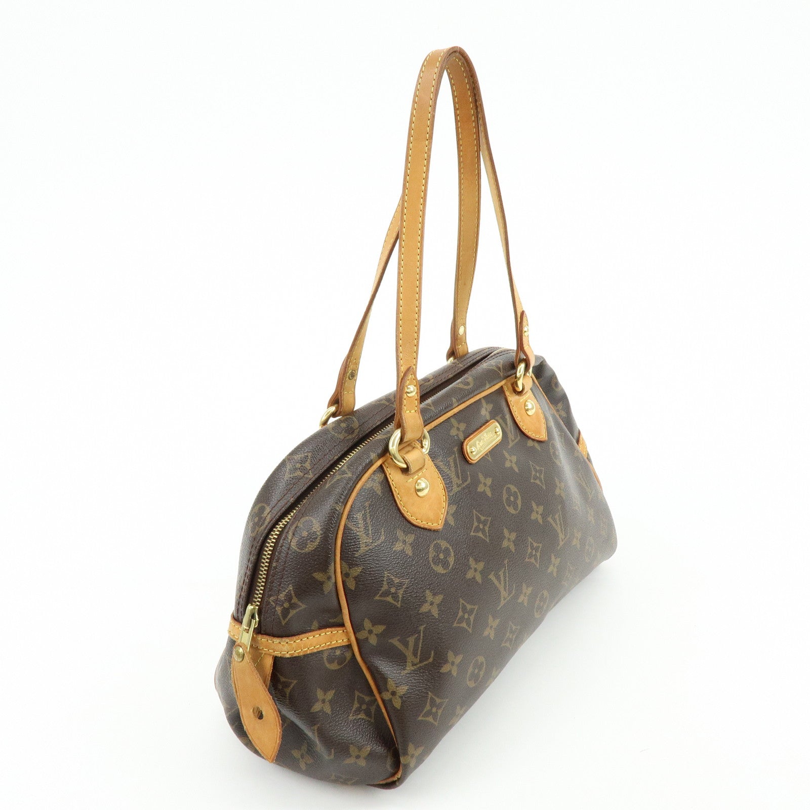 Louis Vuitton Monogram Montorgueil PM Shoulder Bag Brown M95565