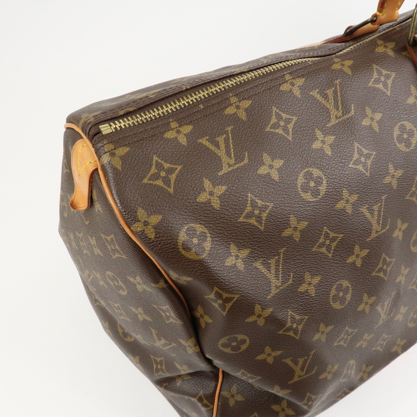 Louis Vuitton Monogram Keep All 60 Boston Bag Brown M41422