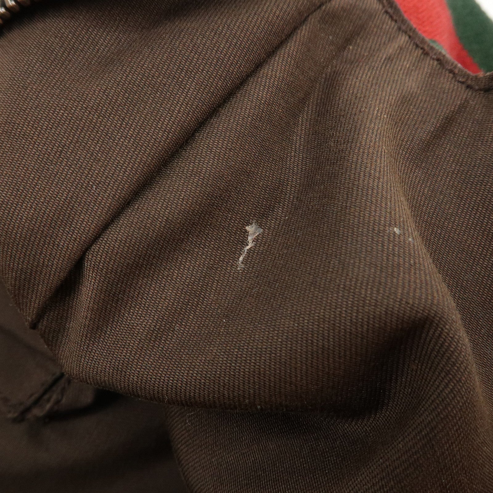 GUCCI Sherry GG Canvas Leather Shoulder Bag Beige Brown 181092