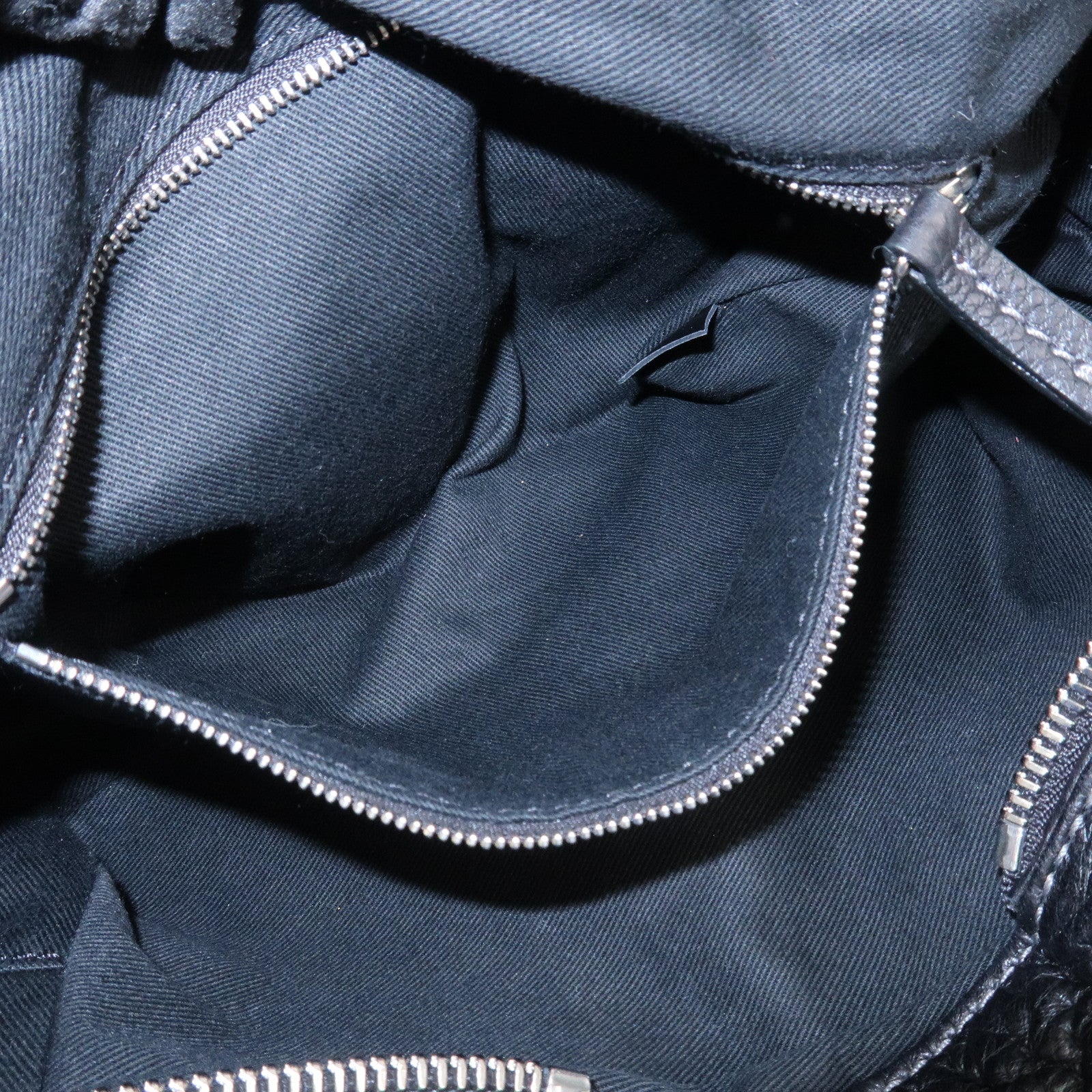 Chloe Paddington Leather Hand Bag Shoulder Bag Boston Bag Black