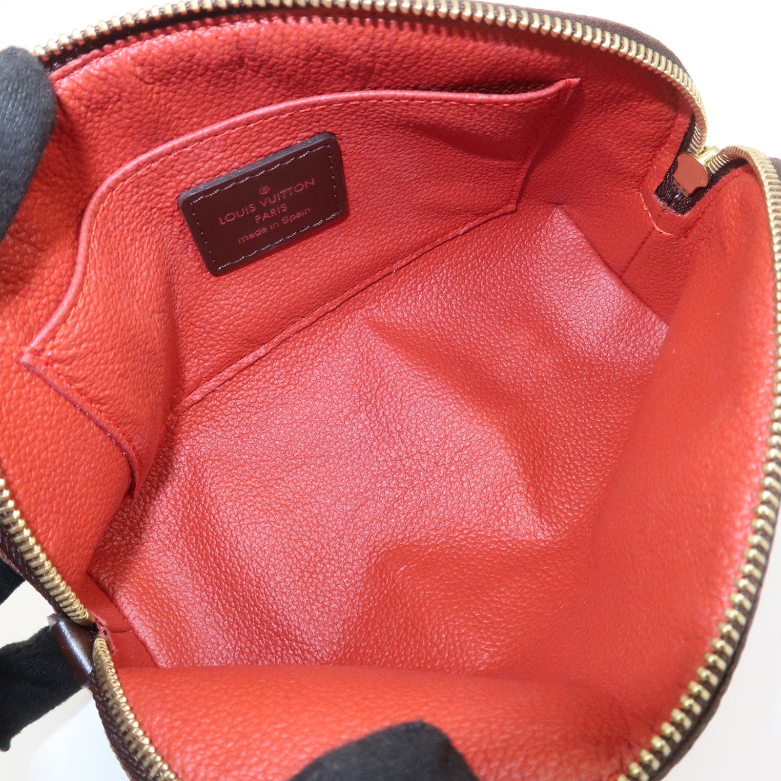 Louis Vuitton Damier Pochette Cosmetic PM Pouch Brown N47516