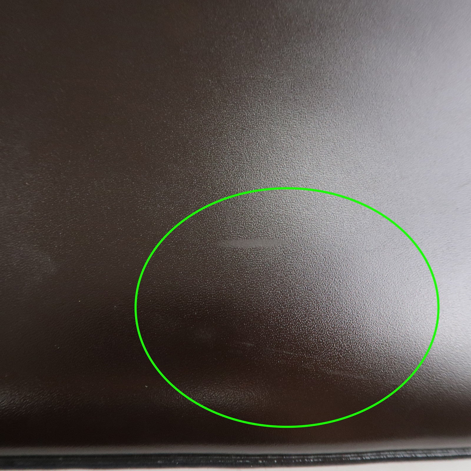 Ferragamo Gancini Leather Shoulder Bag Dark Brown AQ-21 0170