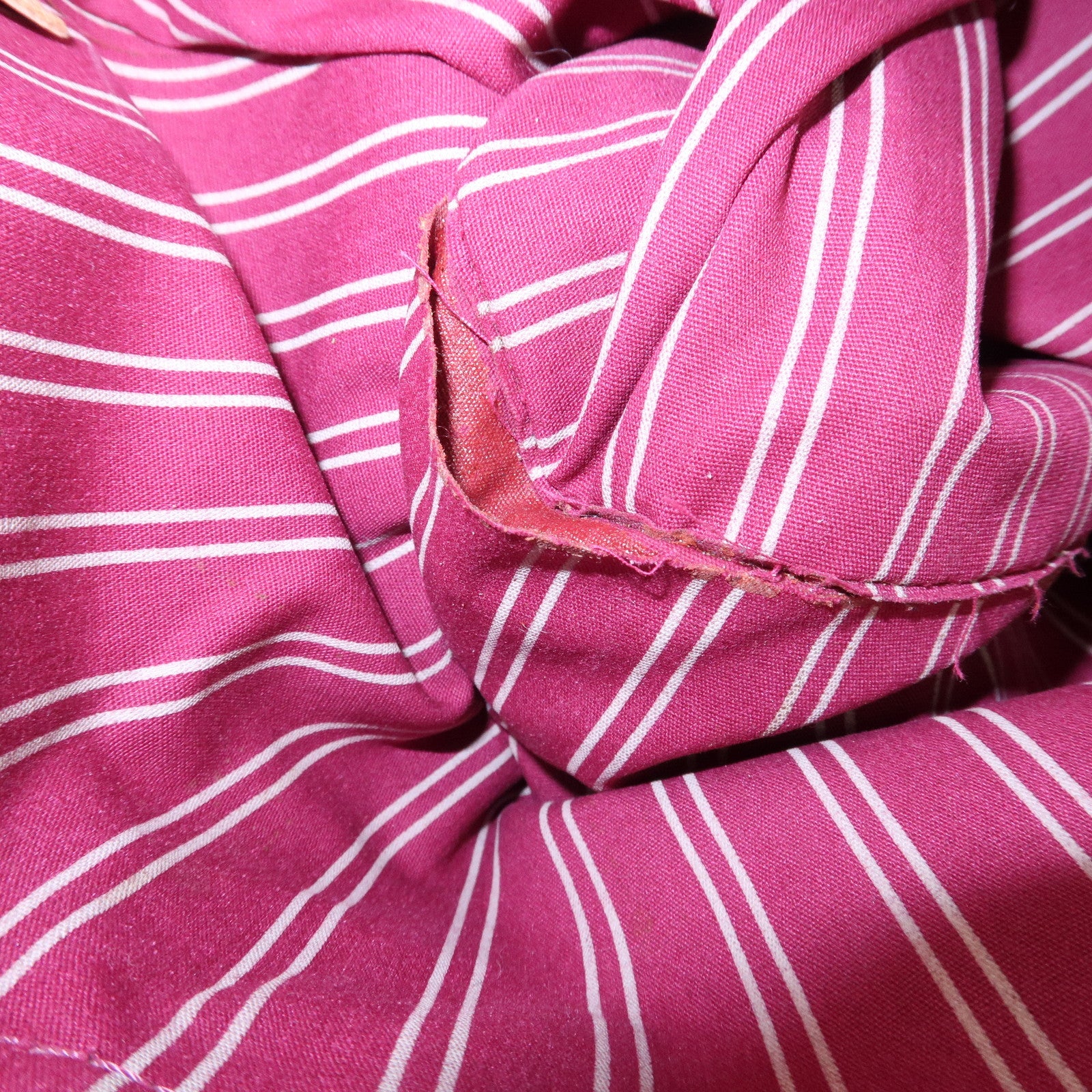 Louis Vuitton Antigua Cabas GM Canvas Shoulder Bag Rouge M40031 Used