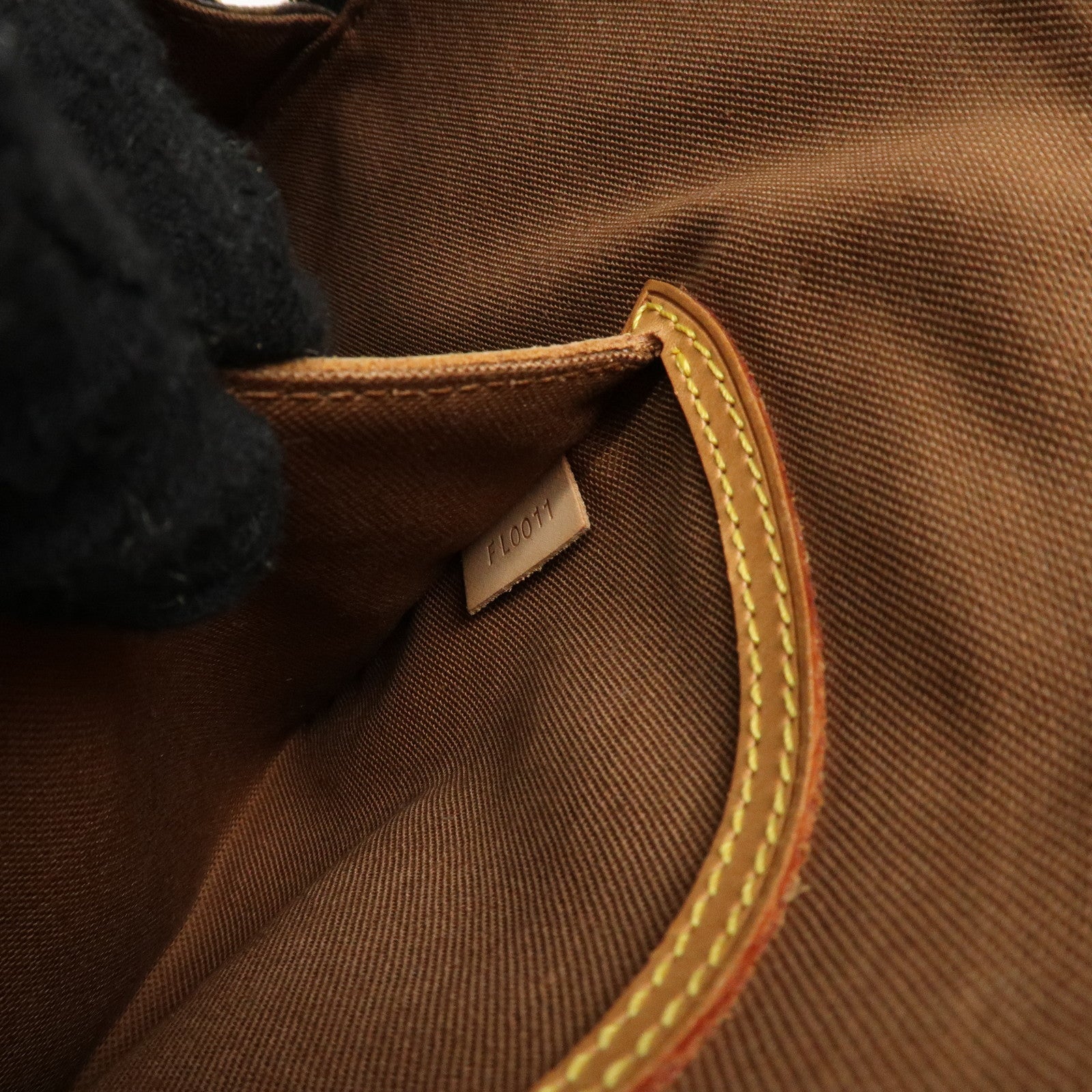 Louis Vuitton Monogram Alma Hand Bag Brown Brown M51130 Used