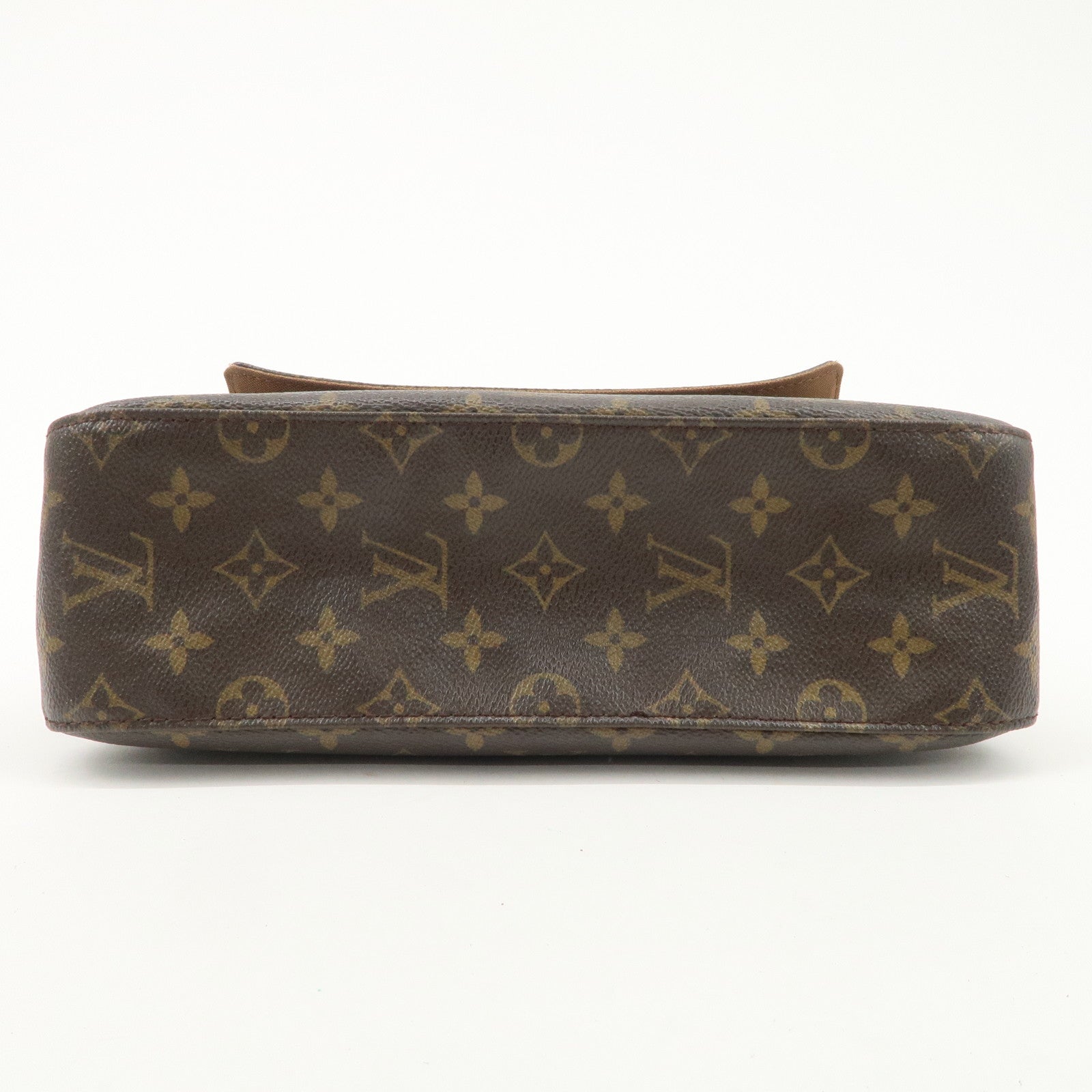 Louis Vuitton Monogram Mini Looping Shoulder Bag Hand Bag M51147 Used