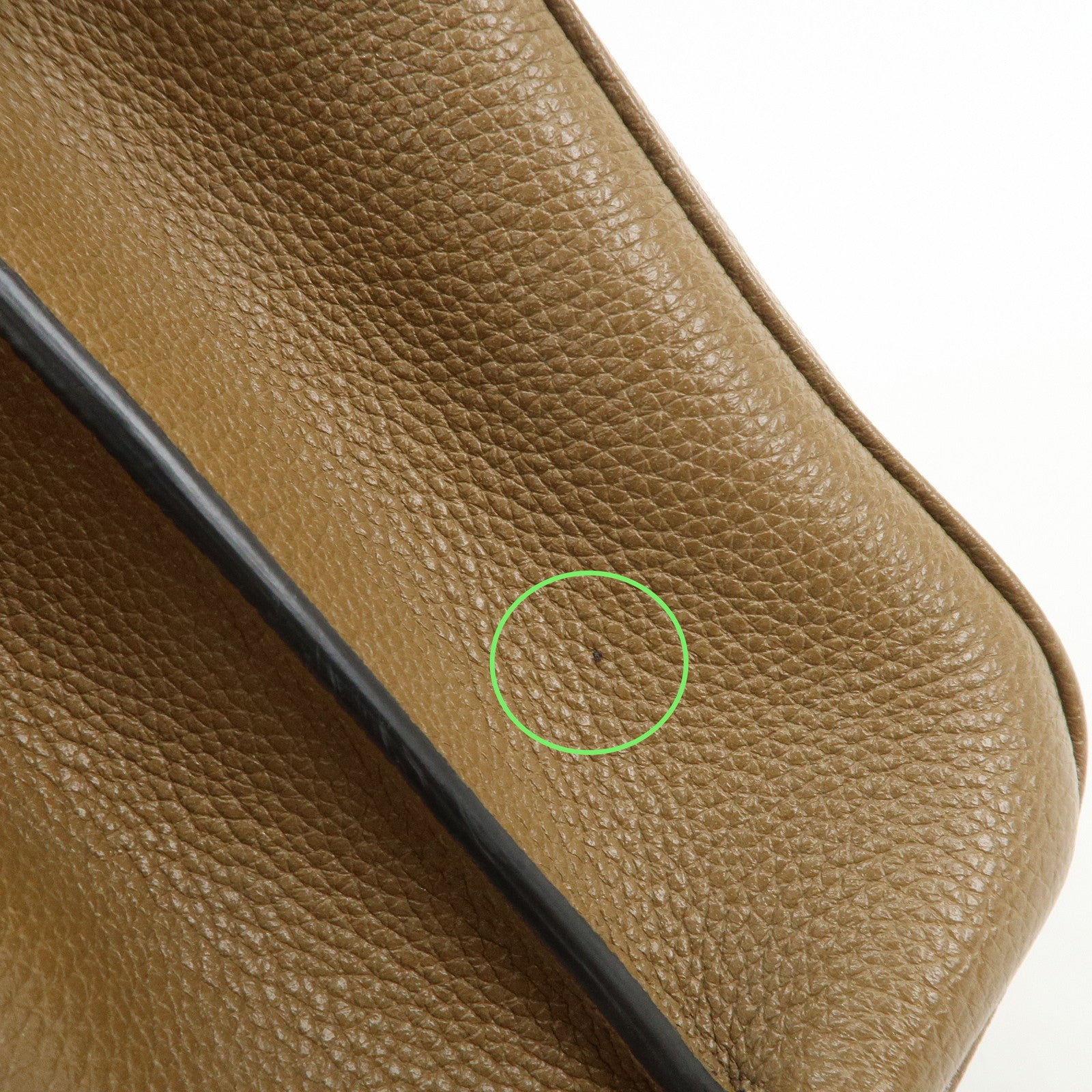 GUCCI Zumi Leather 2Way Bag Hand Bag Shoulder Bag Brown 569712