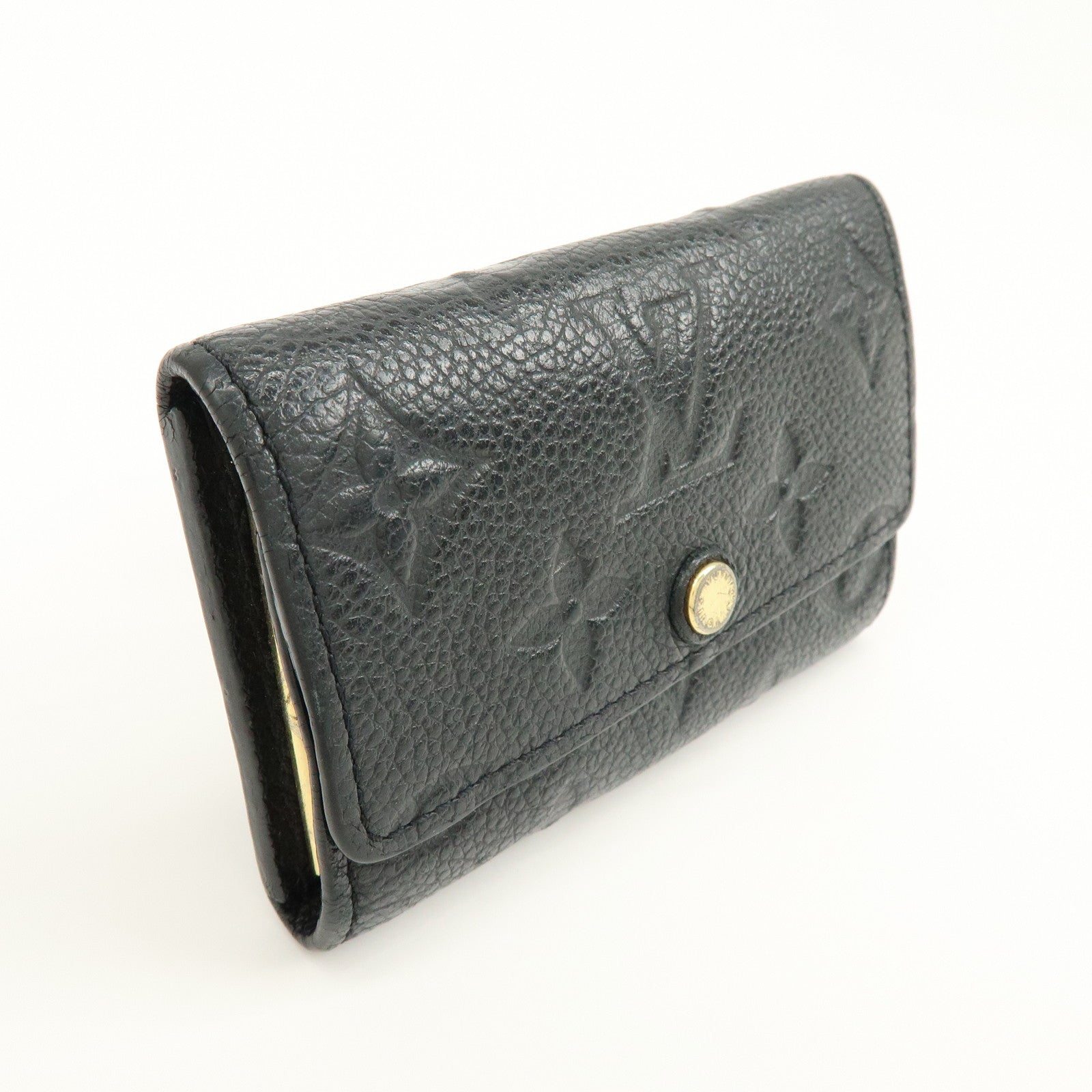 Louis Vuitton Monogram Empreinte Multiclés 6 Key Case Noir M64421