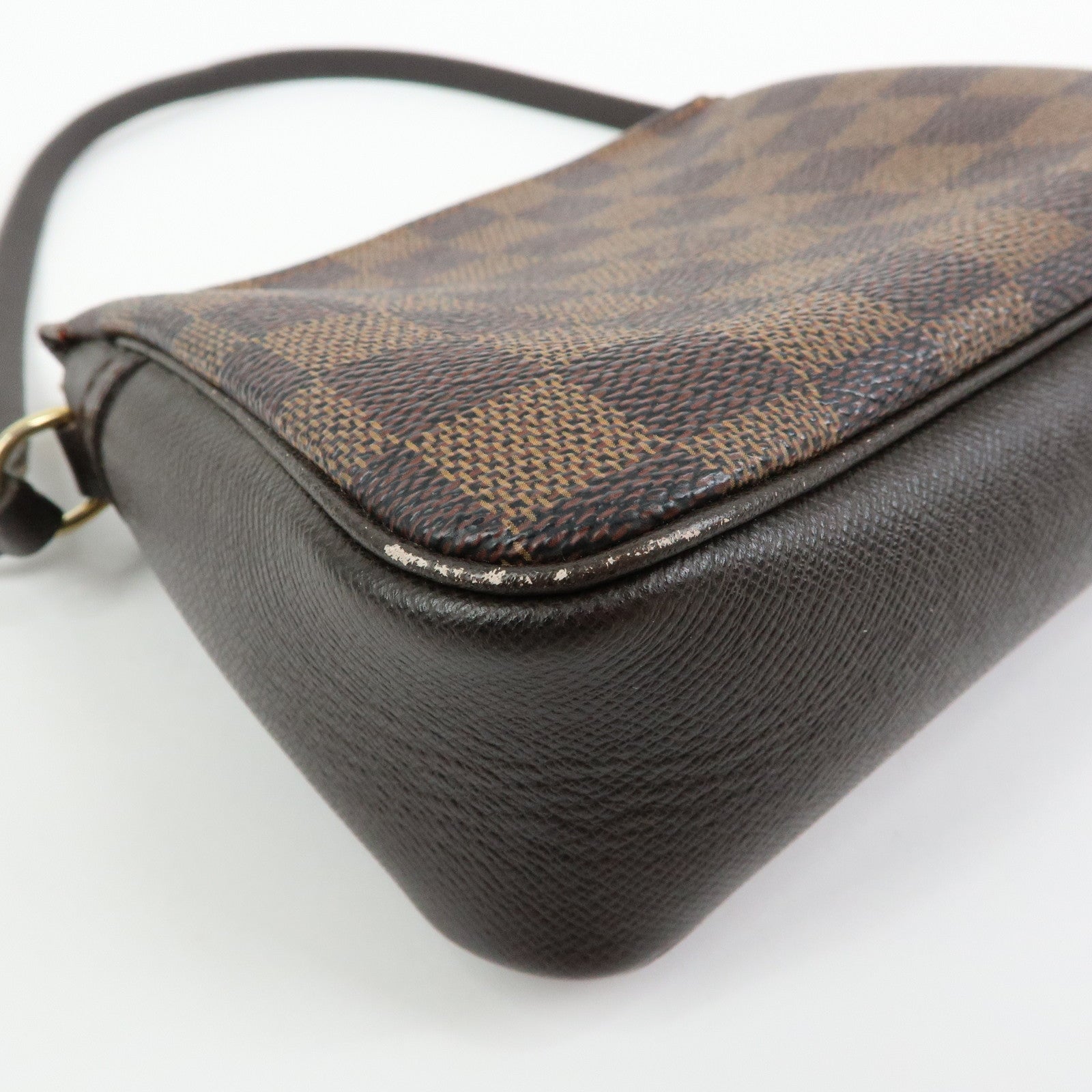 Louis Vuitton Damier Trousse Makeup Accessory Pouch Brown N51982