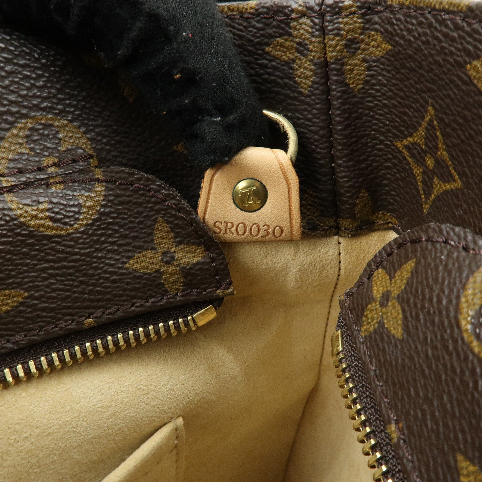 Louis Vuitton Monogram Luco Tote Bag Shoulder Bag Brown M51155