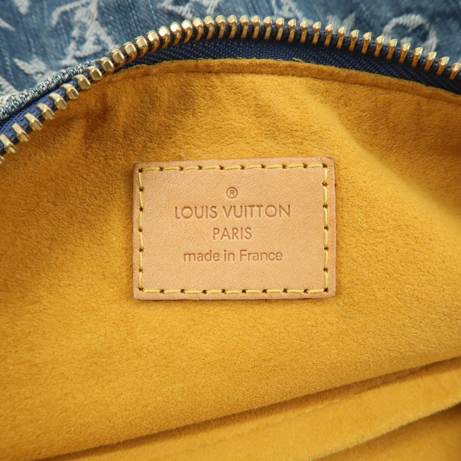 Louis Vuitton Monogram Denim Baggy PM 2Way Bag Shoulder Bag M95049